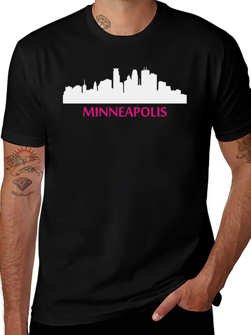 Minneapolis, Minnesota Stylish Everyday T-Shirt – Unisex Basic Cotton Tee