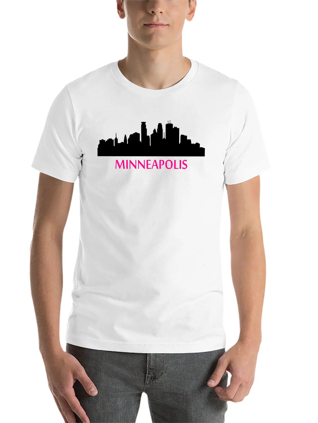 Minneapolis, Minnesota Stylish Everyday T-Shirt – Unisex Basic Cotton Tee