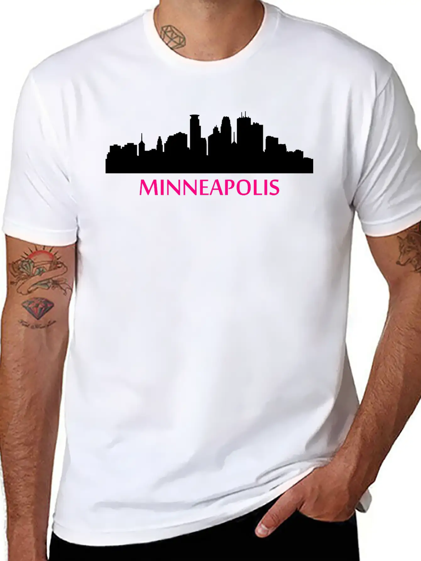 Minneapolis, Minnesota Stylish Everyday T-Shirt – Unisex Basic Cotton Tee