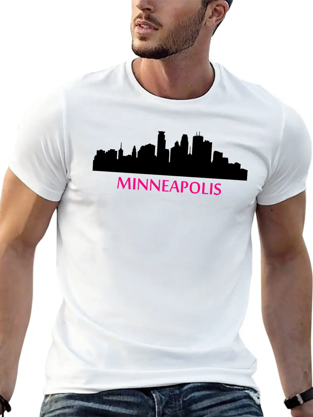Minneapolis, Minnesota Stylish Everyday T-Shirt – Unisex Basic Cotton Tee