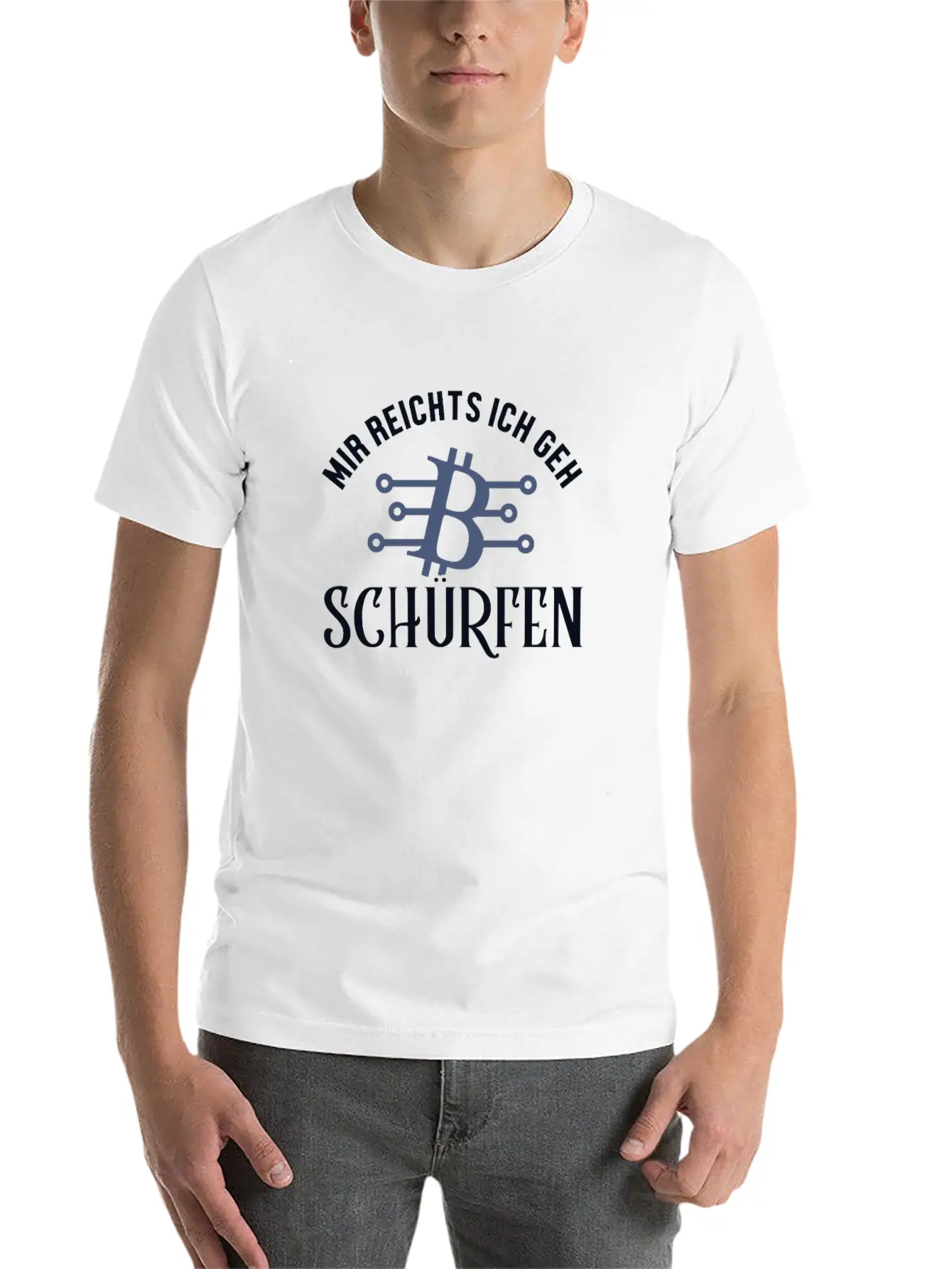 Mir Reichts Ich Geh Schürfen Blockchains Crypto Breathable Graphic T-Shirt – Perfect For Casual Days