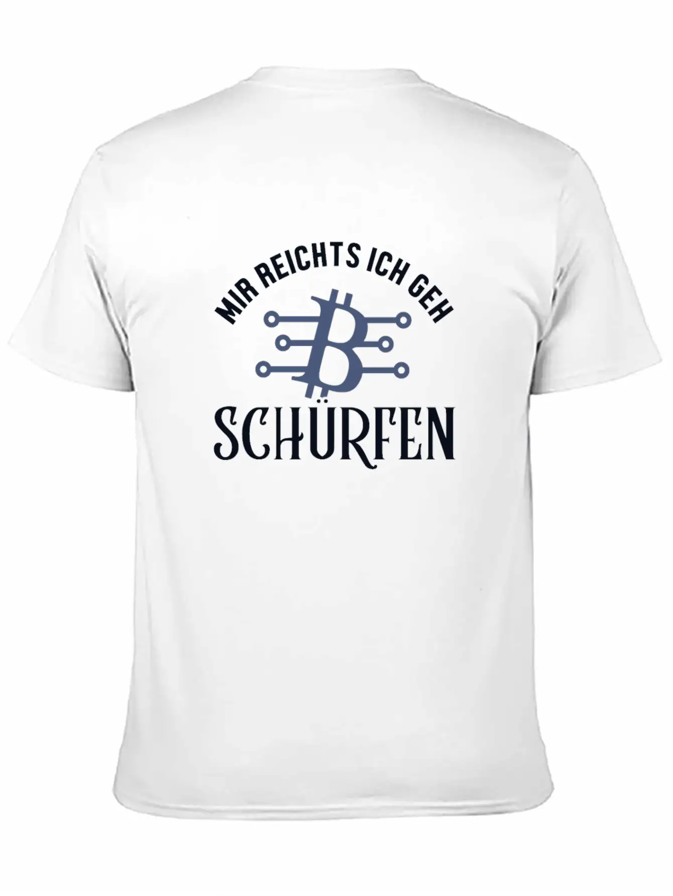 Mir Reichts Ich Geh Schürfen Blockchains Crypto Breathable Graphic T-Shirt – Perfect For Casual Days