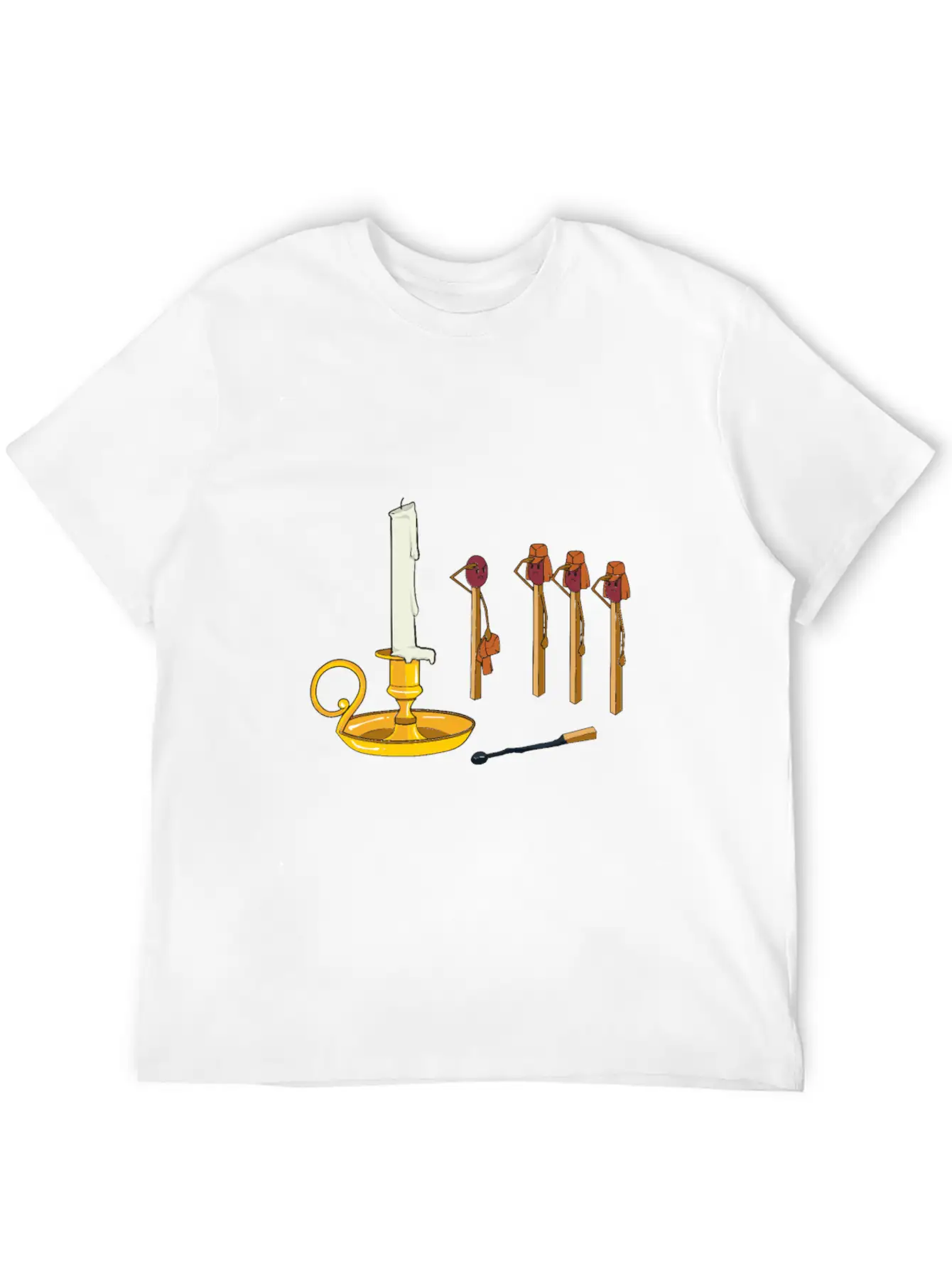 Miscellaneous Sacrifice Sticks Essential Cotton Tee For Daily Outfits – Unisex Style
