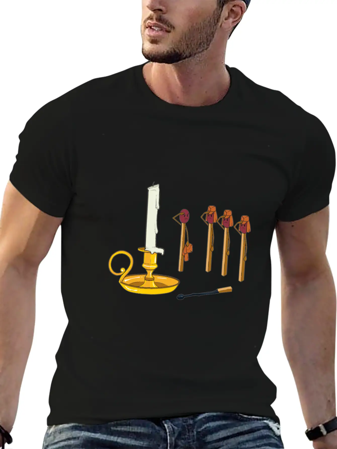 Miscellaneous Sacrifice Sticks Essential Cotton Tee For Daily Outfits – Unisex Style