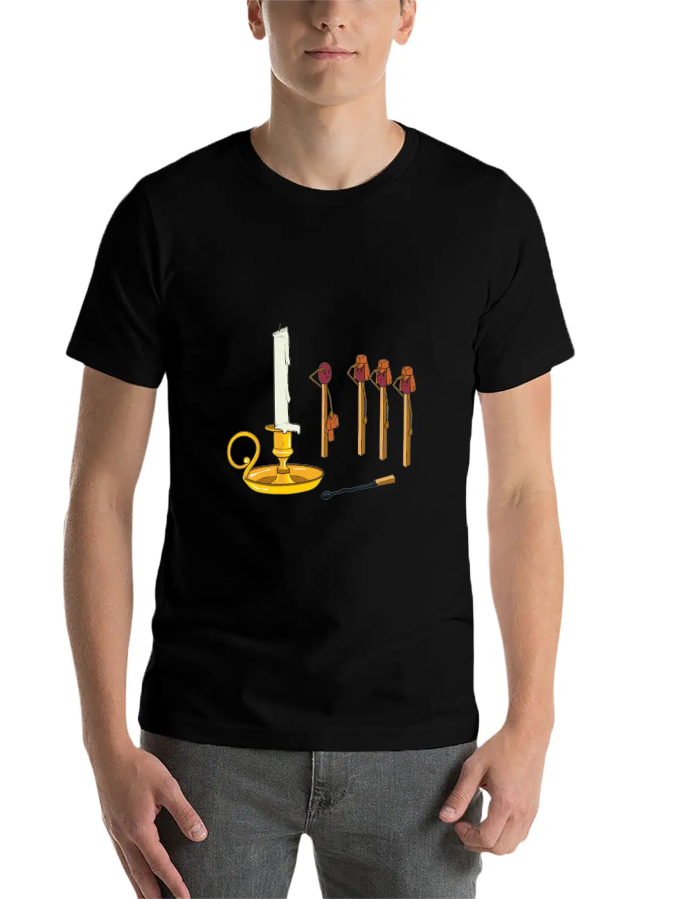 Miscellaneous Sacrifice Sticks Essential Cotton Tee For Daily Outfits – Unisex Style