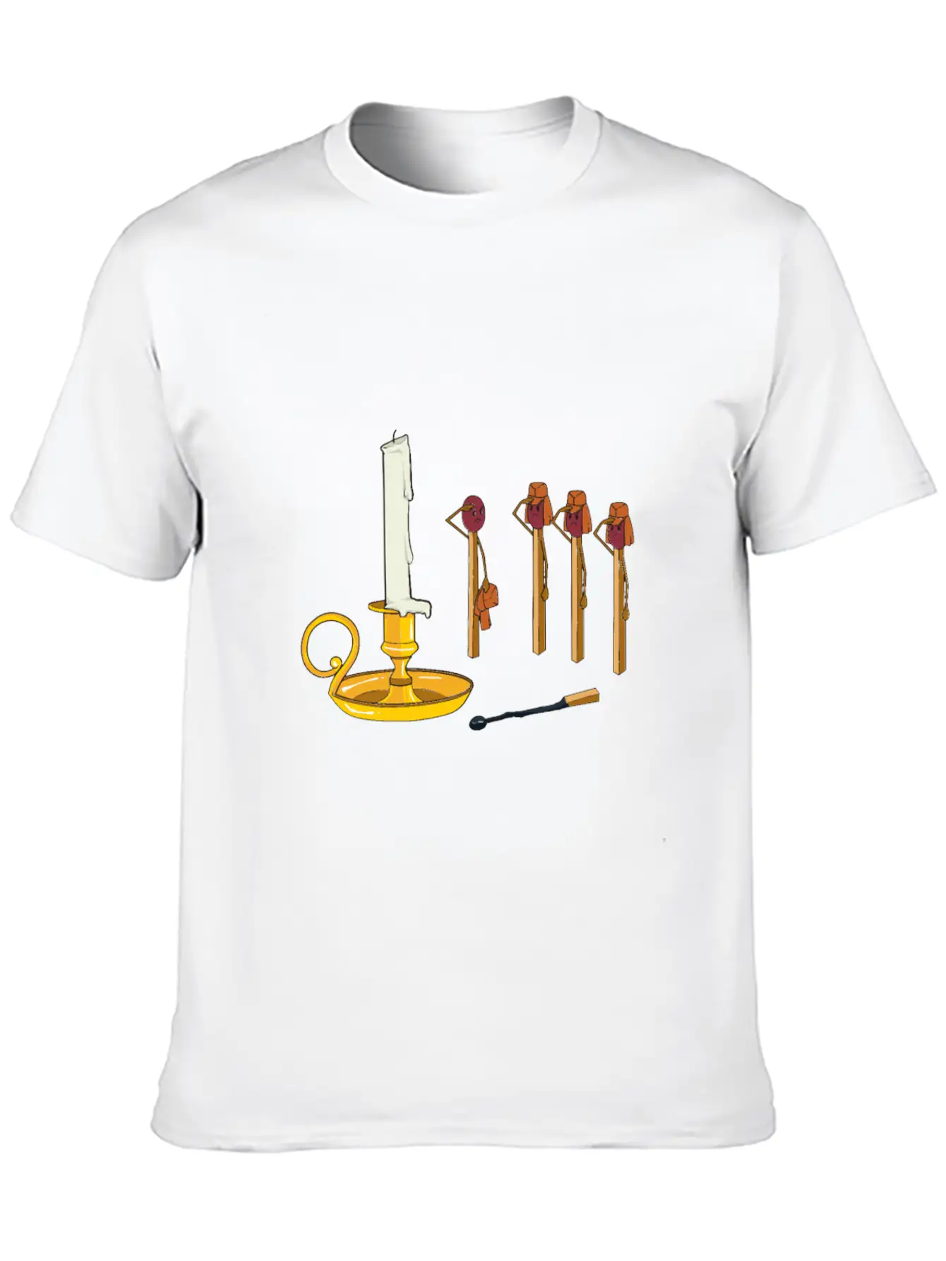 Miscellaneous Sacrifice Sticks Essential Cotton Tee For Daily Outfits – Unisex Style