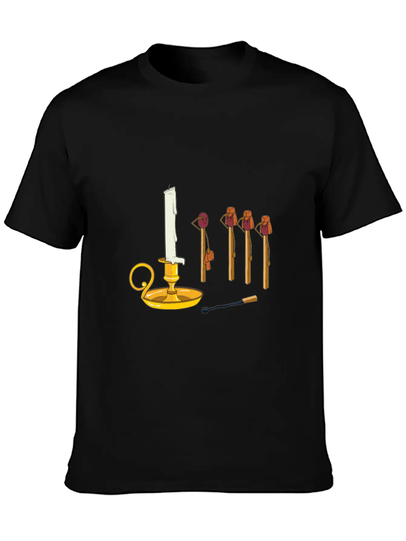 Miscellaneous Sacrifice Sticks Essential Cotton Tee For Daily Outfits – Unisex Style