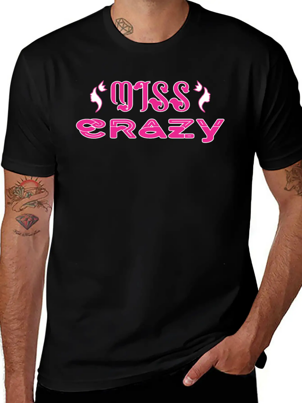 Miss Crazy Classic Cotton Tee – Unisex Comfort For Any Season