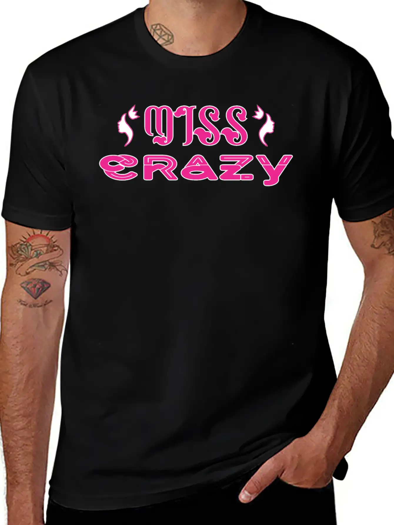 Miss Crazy Classic Cotton Tee – Unisex Comfort For Any Season