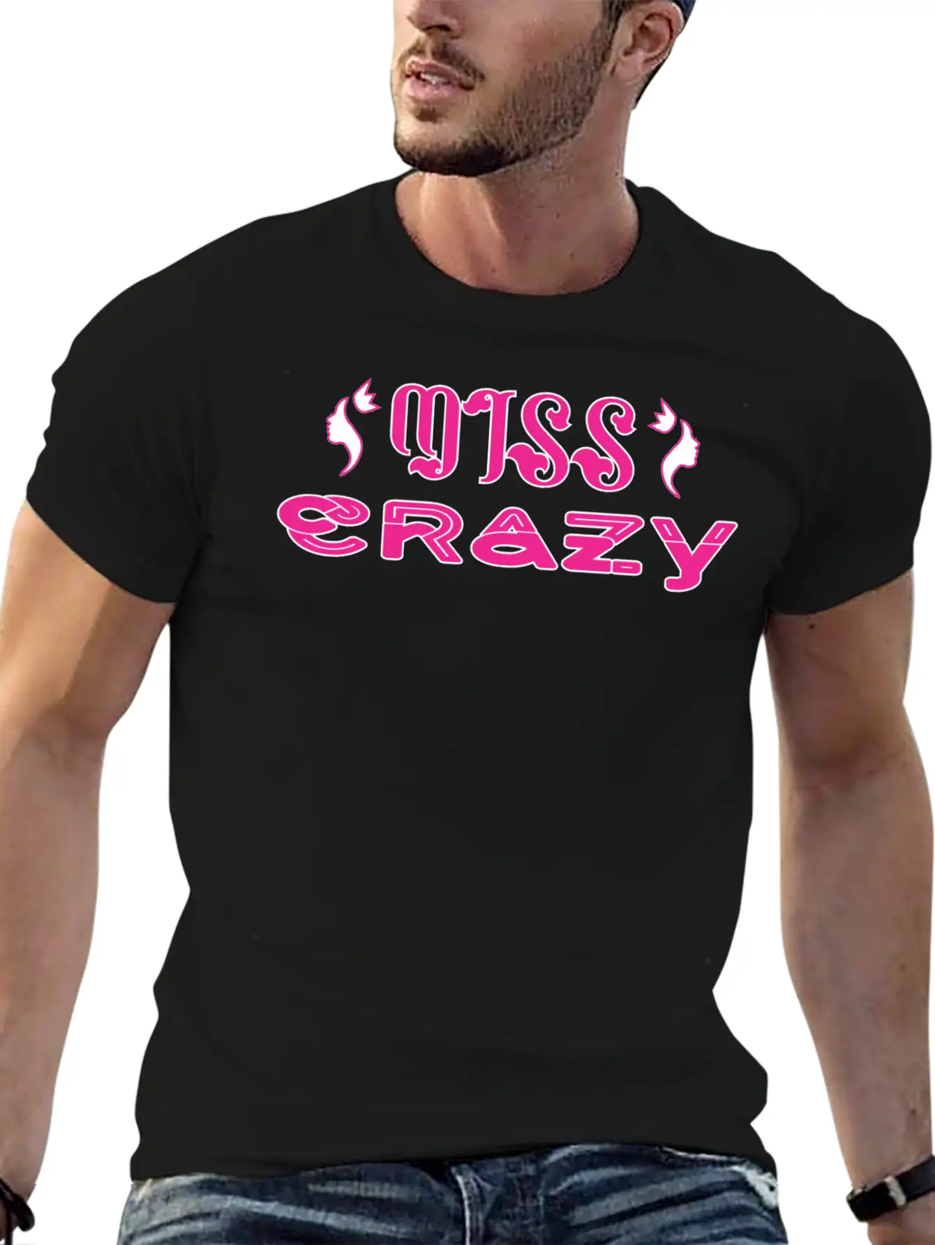 Miss Crazy Classic Cotton Tee – Unisex Comfort For Any Season