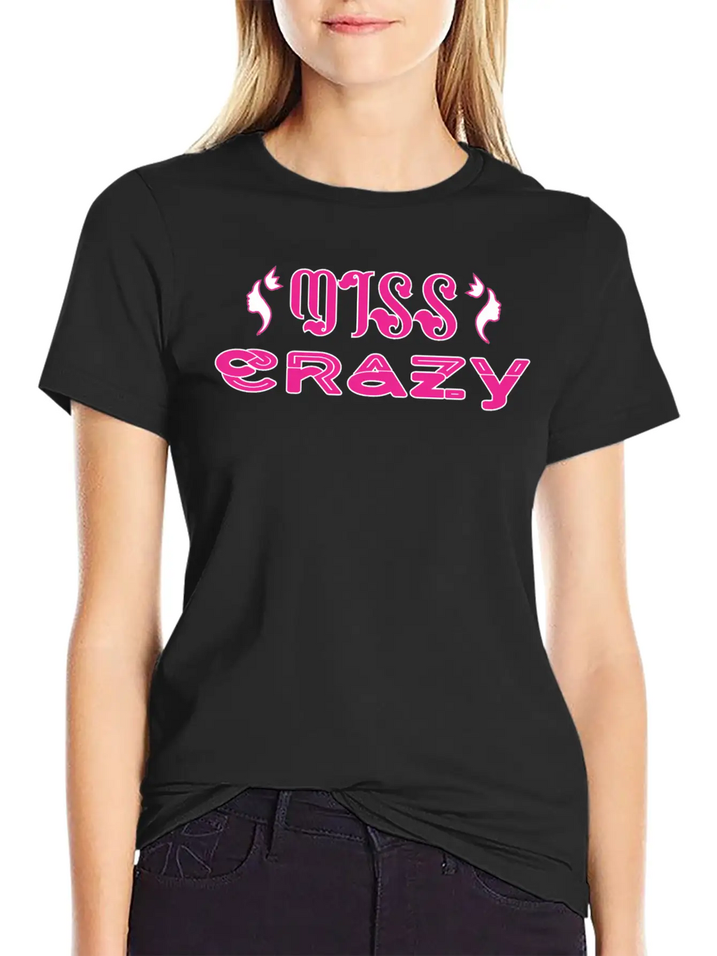 Miss Crazy Classic Cotton Tee – Unisex Comfort For Any Season