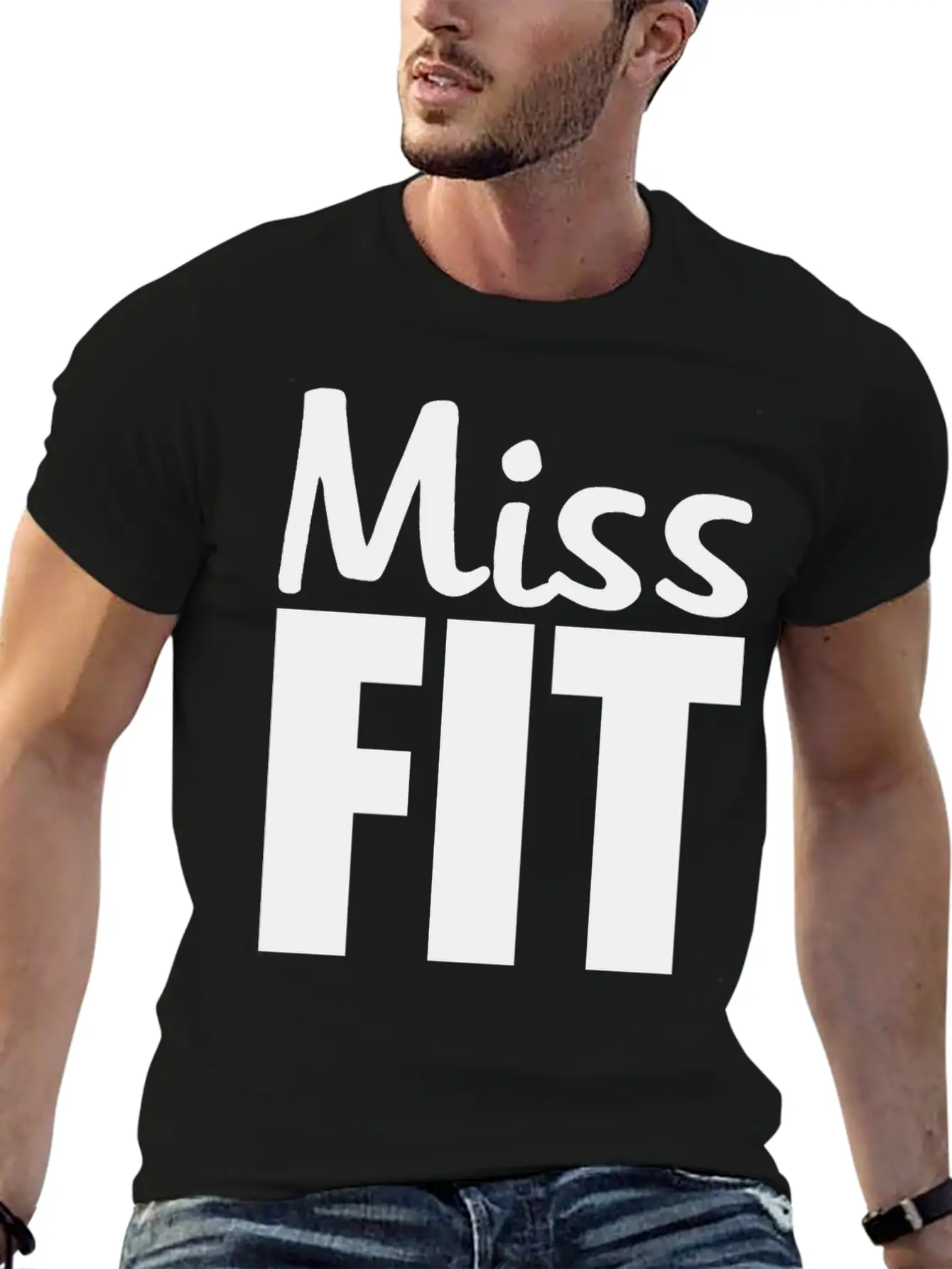 Miss Fit - Women Gym And Fitness Timeless Short Sleeve Tee – Comfy And Minimalist Design