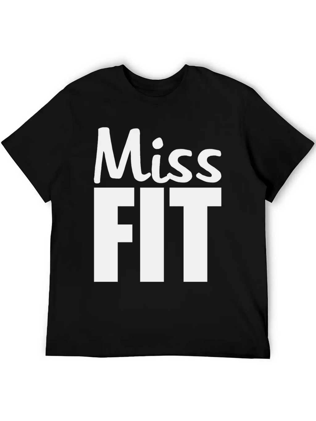 Miss Fit - Women Gym And Fitness Timeless Short Sleeve Tee – Comfy And Minimalist Design