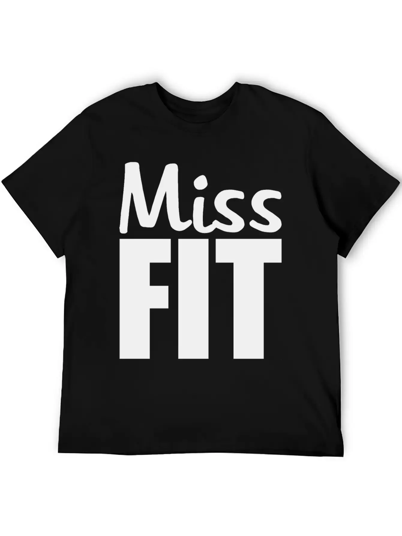 Miss Fit - Women Gym And Fitness Timeless Short Sleeve Tee – Comfy And Minimalist Design