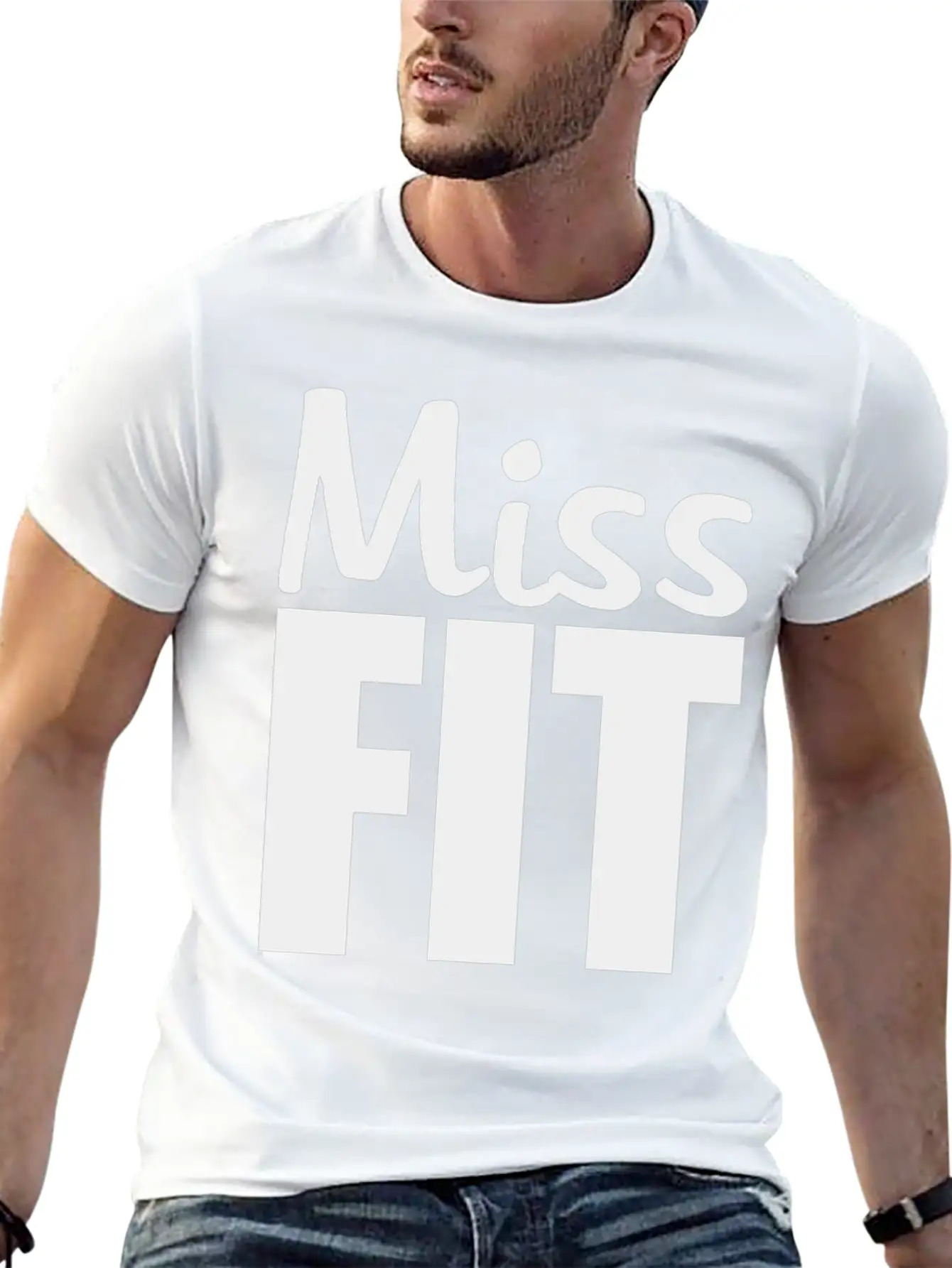 Miss Fit - Women Gym And Fitness Timeless Short Sleeve Tee – Comfy And Minimalist Design