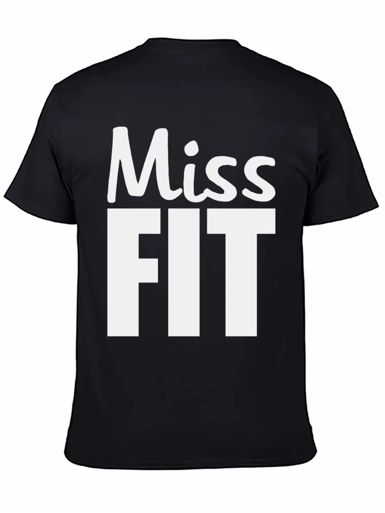Miss Fit - Women Gym And Fitness Timeless Short Sleeve Tee – Comfy And Minimalist Design
