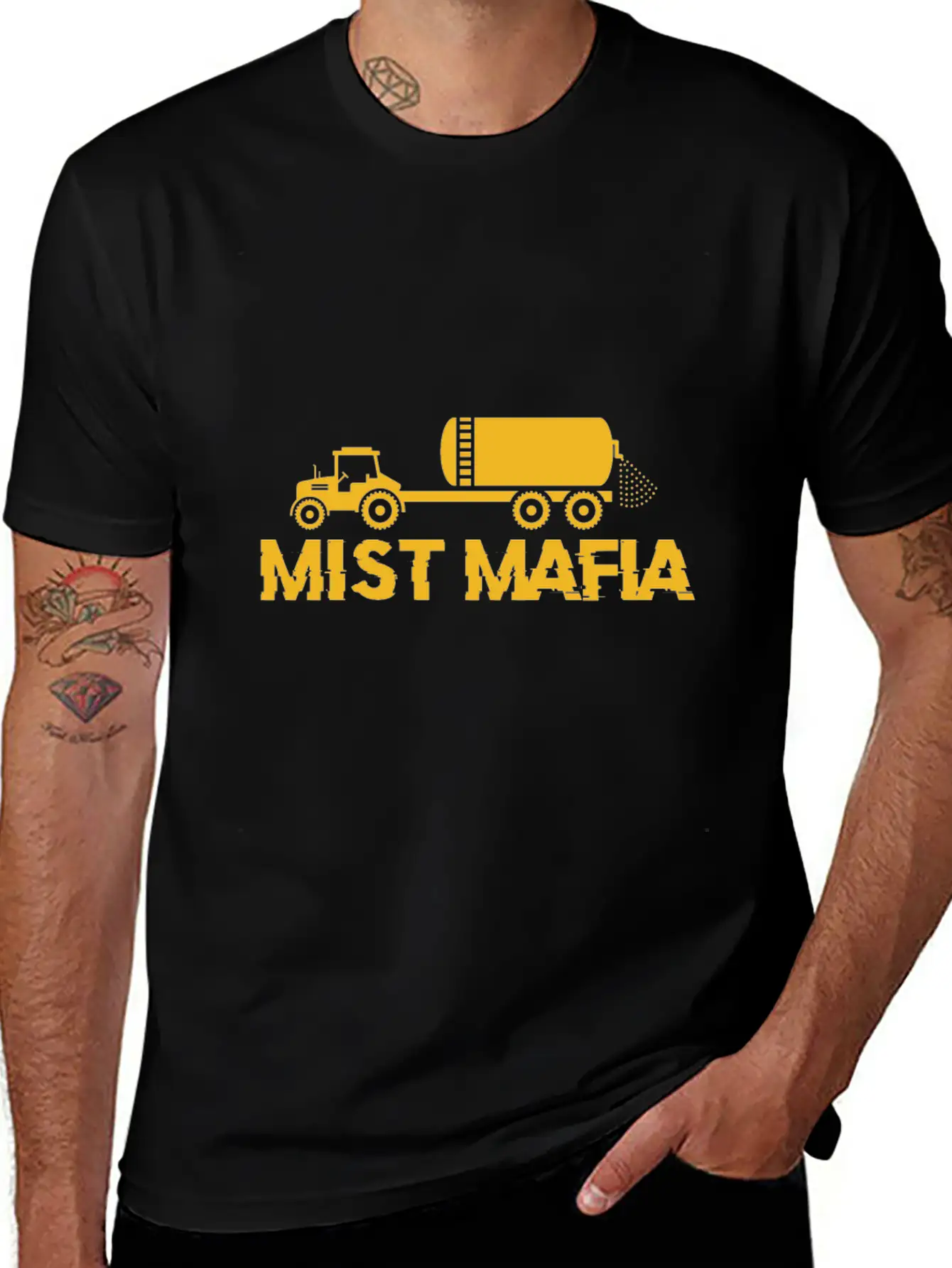 Mist Mama Farming Farmer Tractor Field Work Gift Essential Cotton Tee For Daily Outfits – Unisex Style