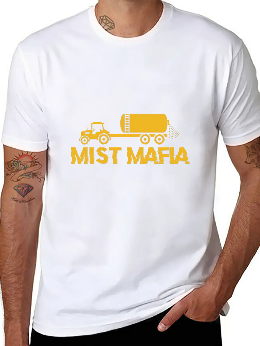 Mist Mama Farming Farmer Tractor Field Work Gift Essential Cotton Tee For Daily Outfits – Unisex Style