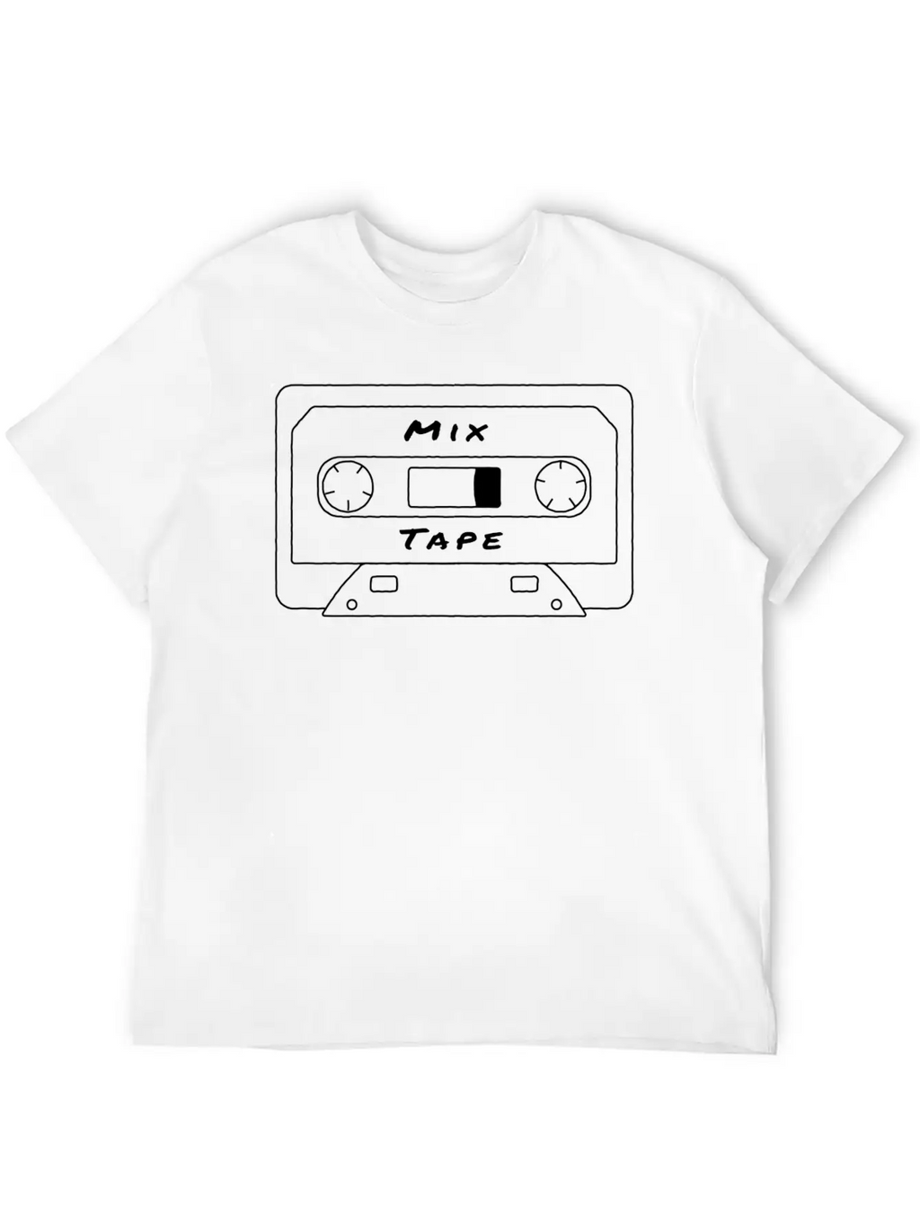 MixTape Essential Cotton Tee For Daily Outfits – Unisex Style