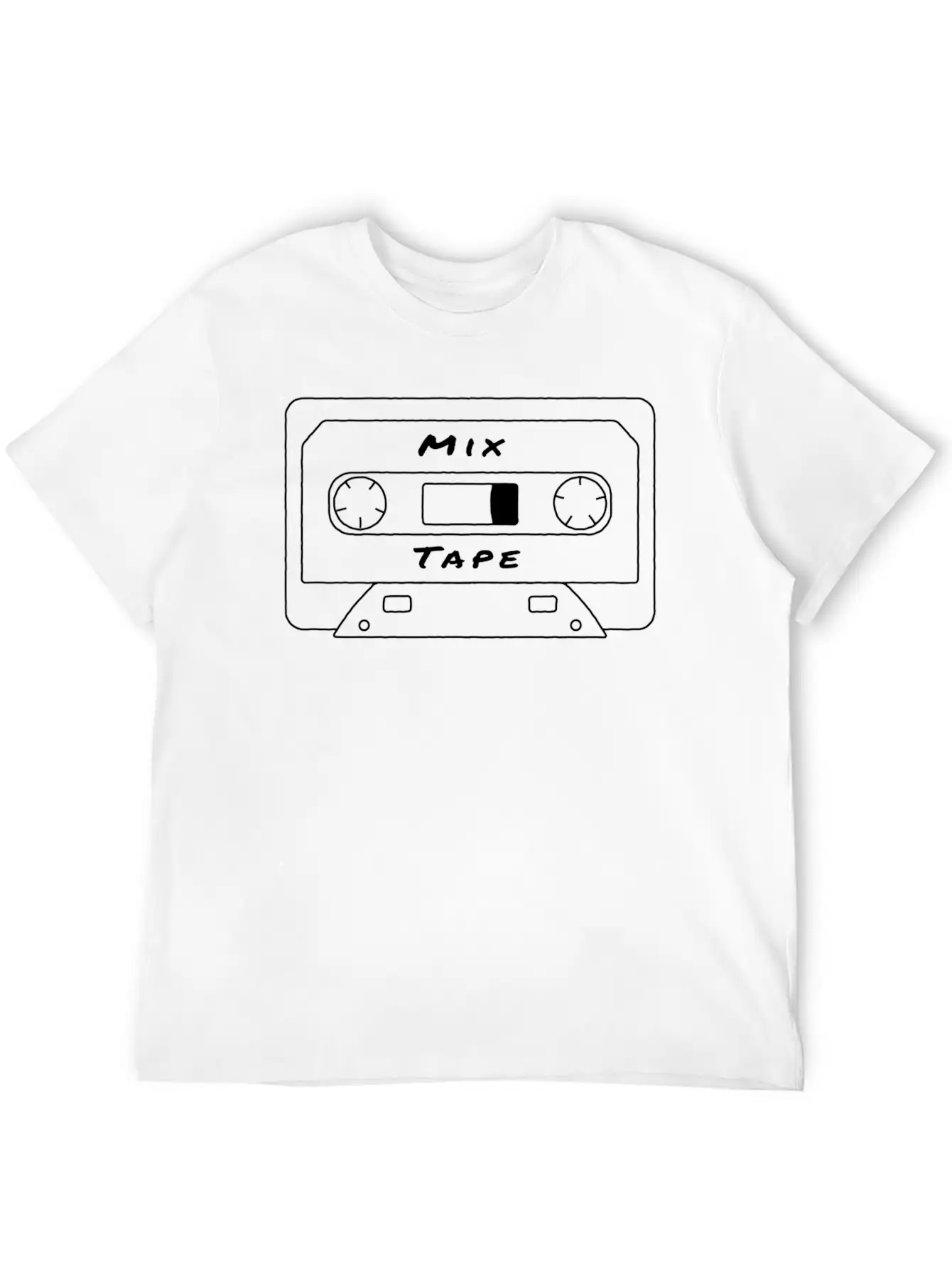 MixTape Essential Cotton Tee For Daily Outfits – Unisex Style