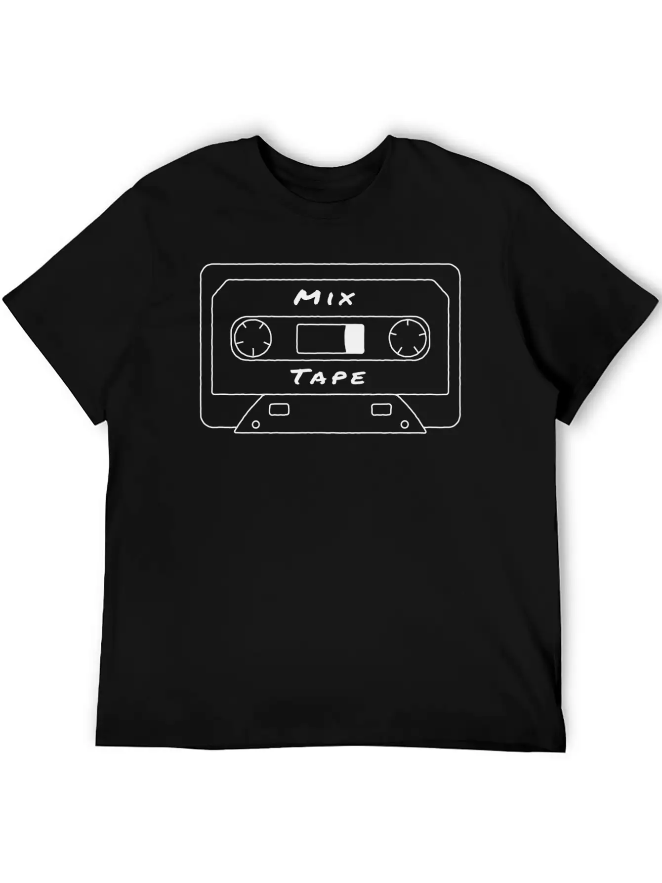 MixTape Essential Cotton Tee For Daily Outfits – Unisex Style