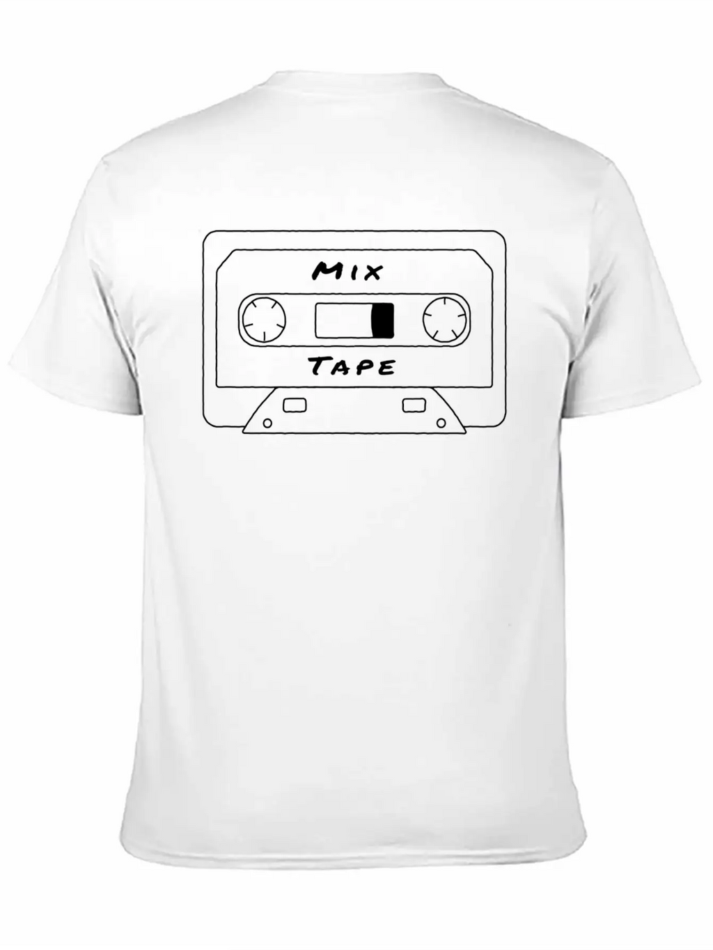 MixTape Essential Cotton Tee For Daily Outfits – Unisex Style