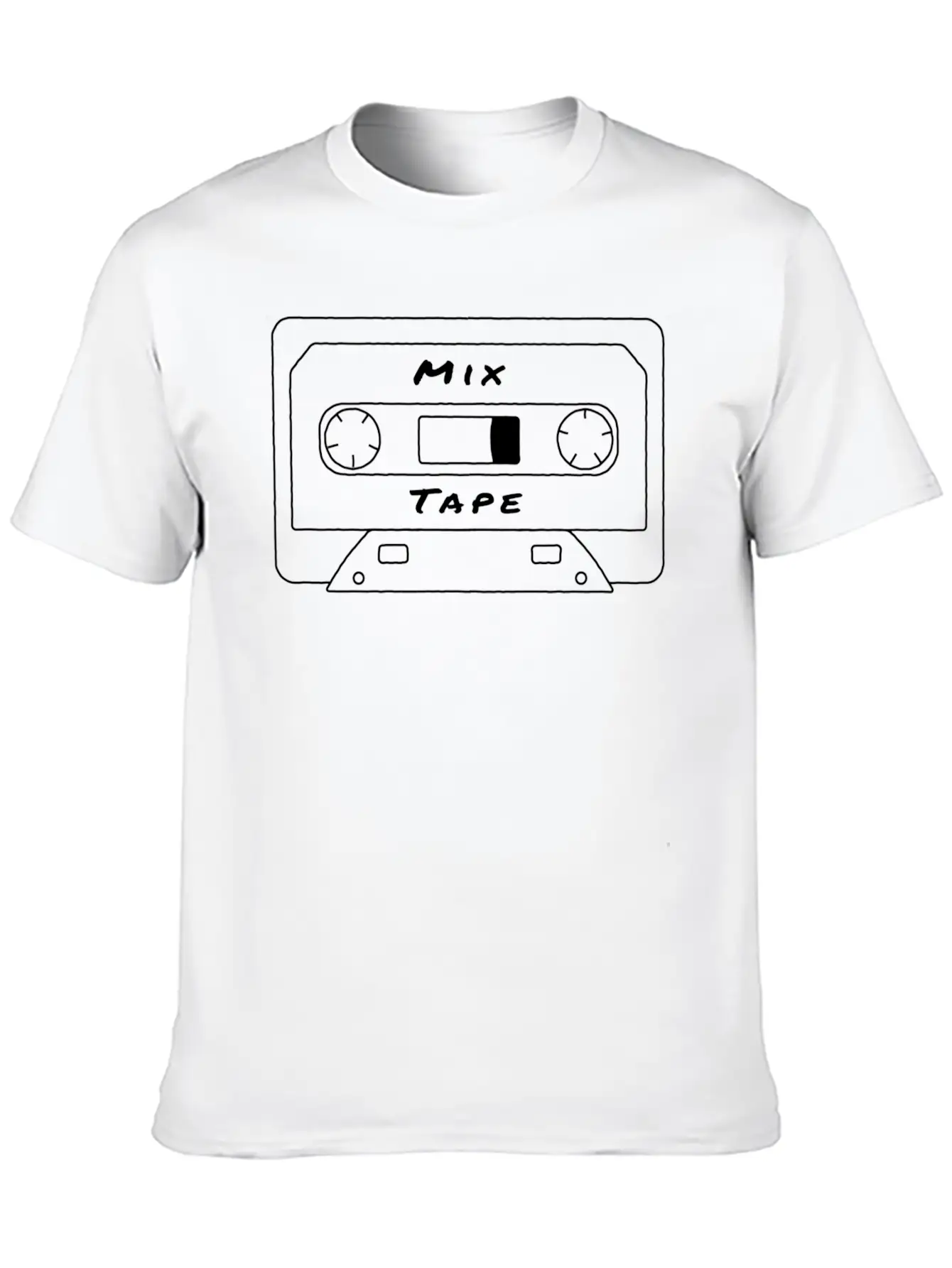 MixTape Essential Cotton Tee For Daily Outfits – Unisex Style