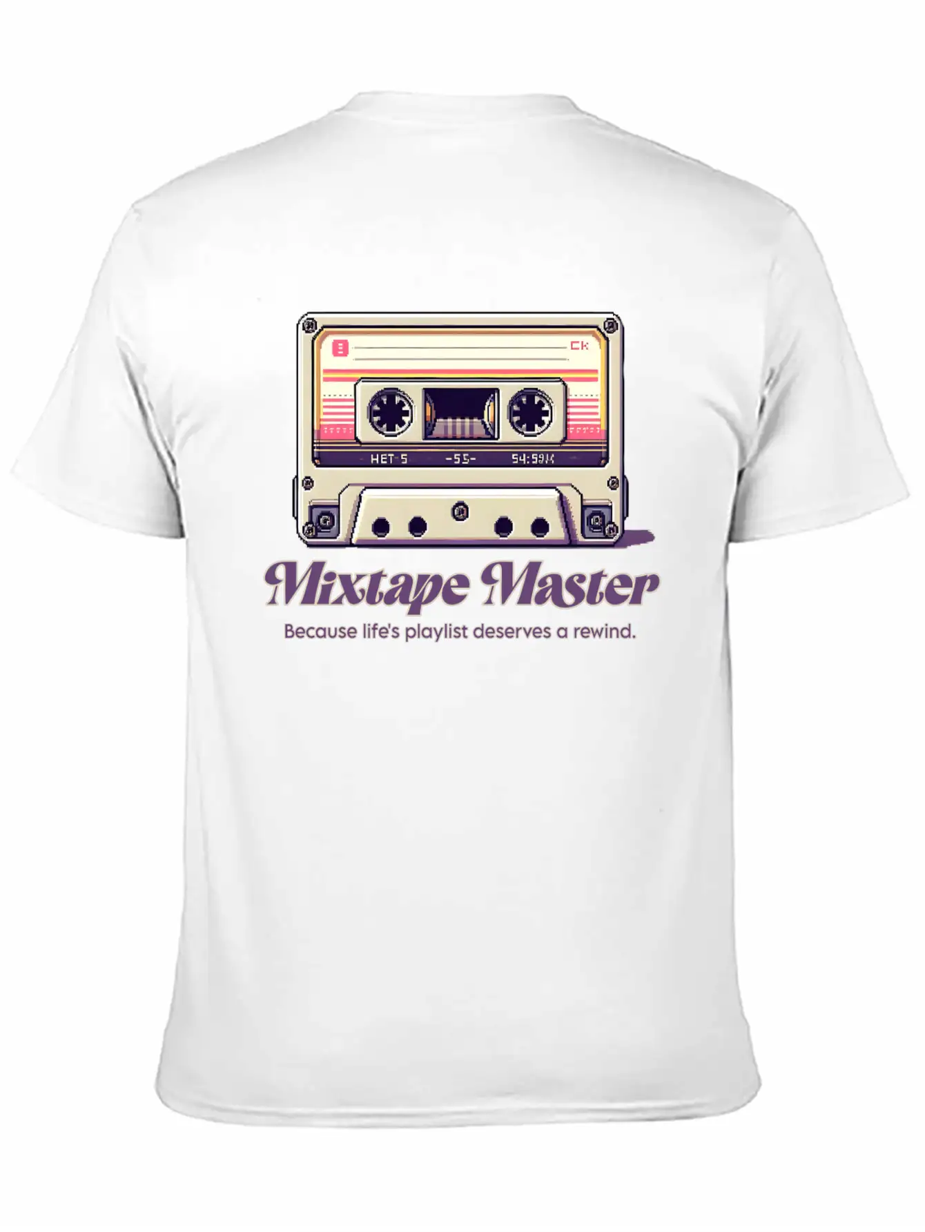 Mixtape Master -Vintage Cassette Classic Cotton Tee – Unisex Comfort For Any Season