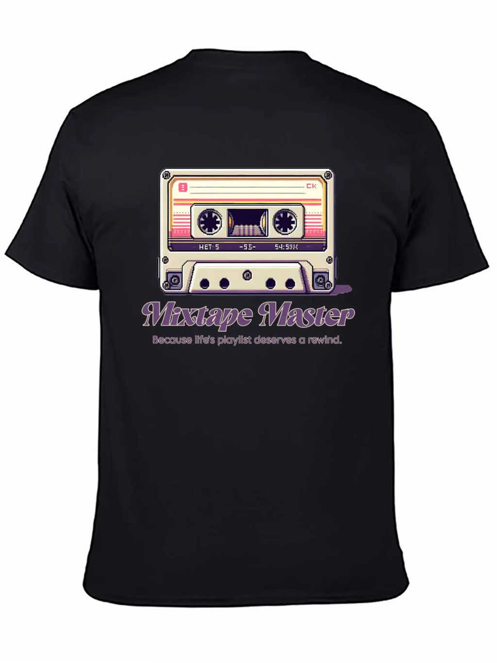 Mixtape Master -Vintage Cassette Classic Cotton Tee – Unisex Comfort For Any Season