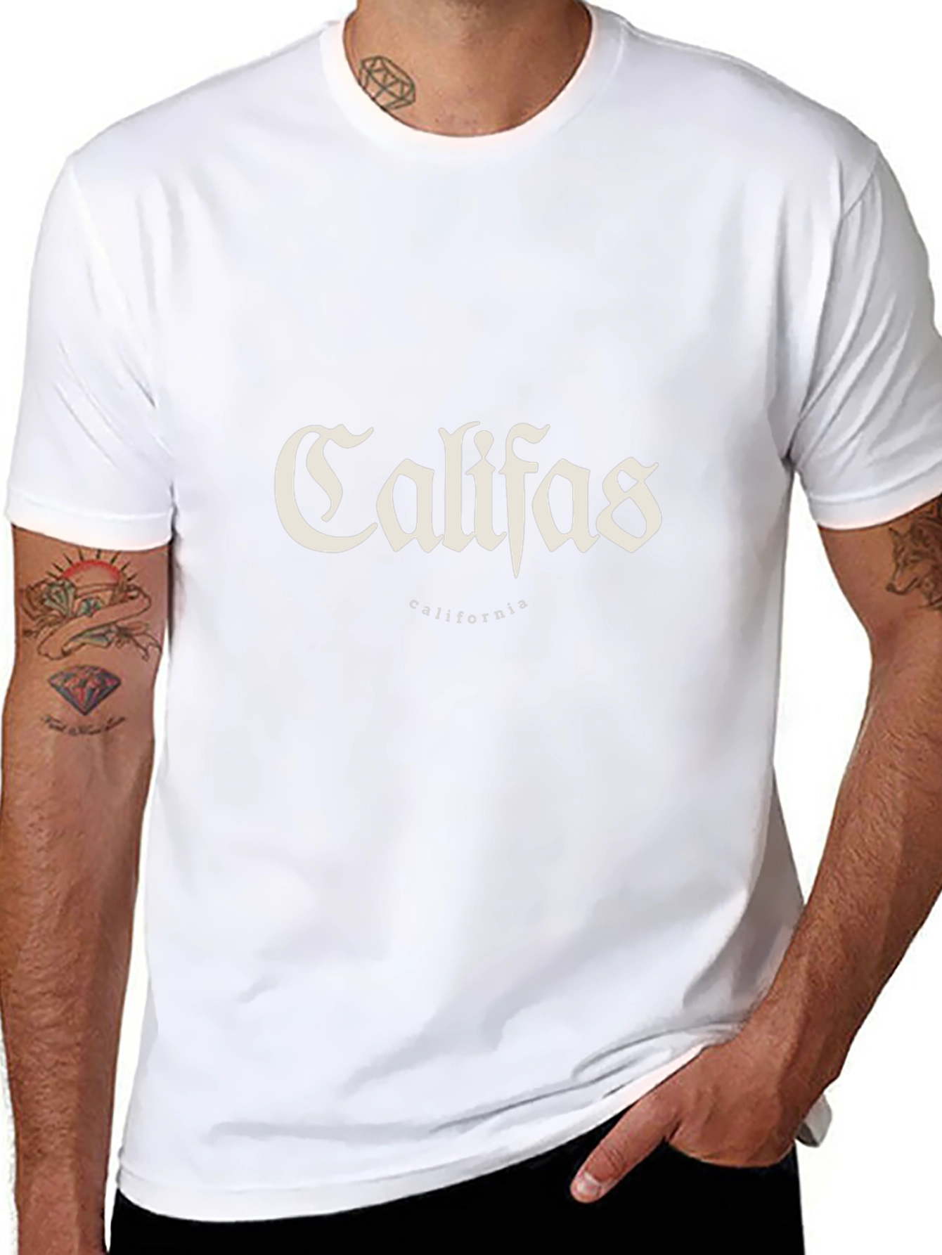 Califas California Graphic Tee - Black