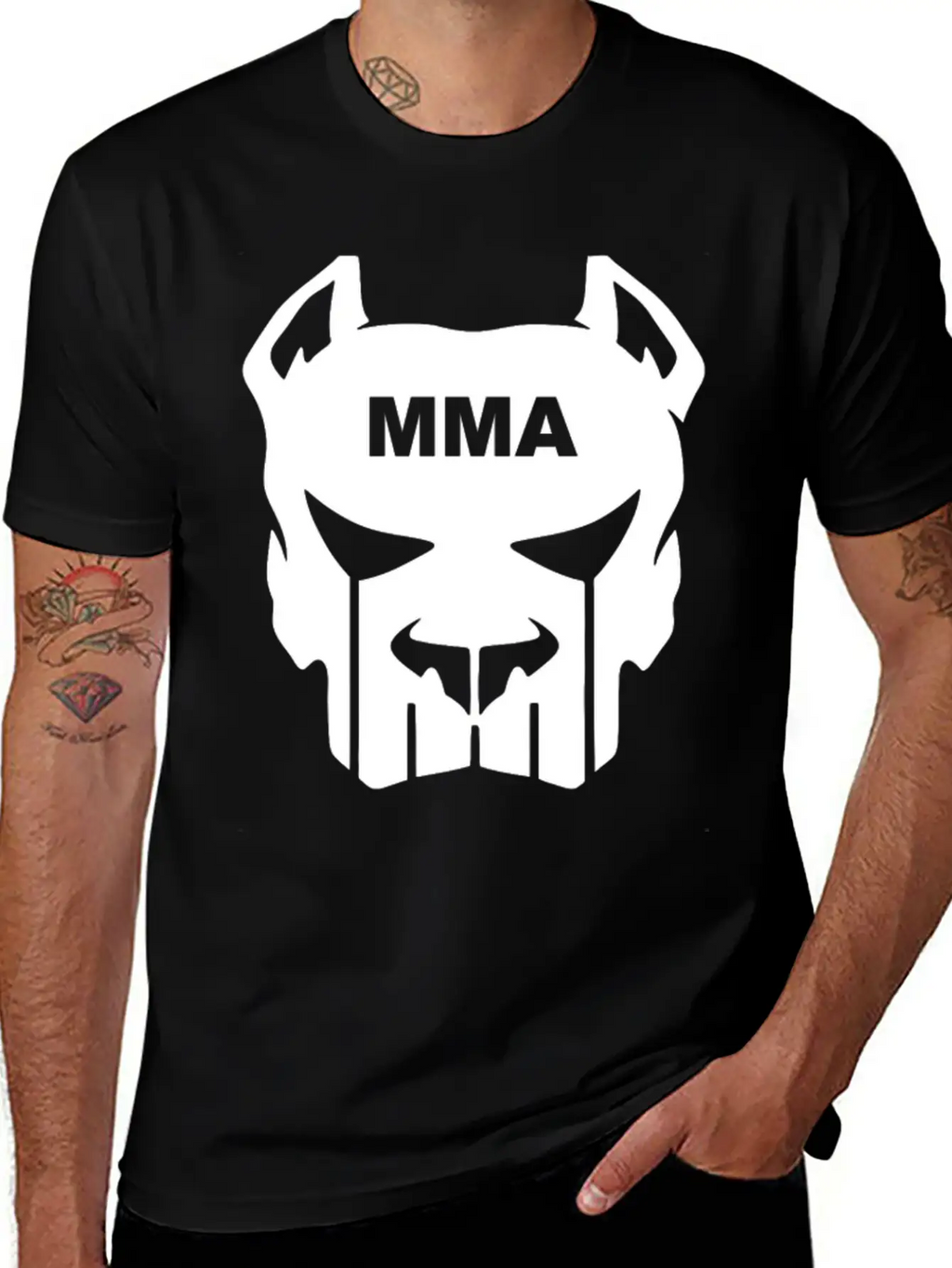 Mma Dog Breathable Soft Cotton T-Shirt – Timeless Casual Look