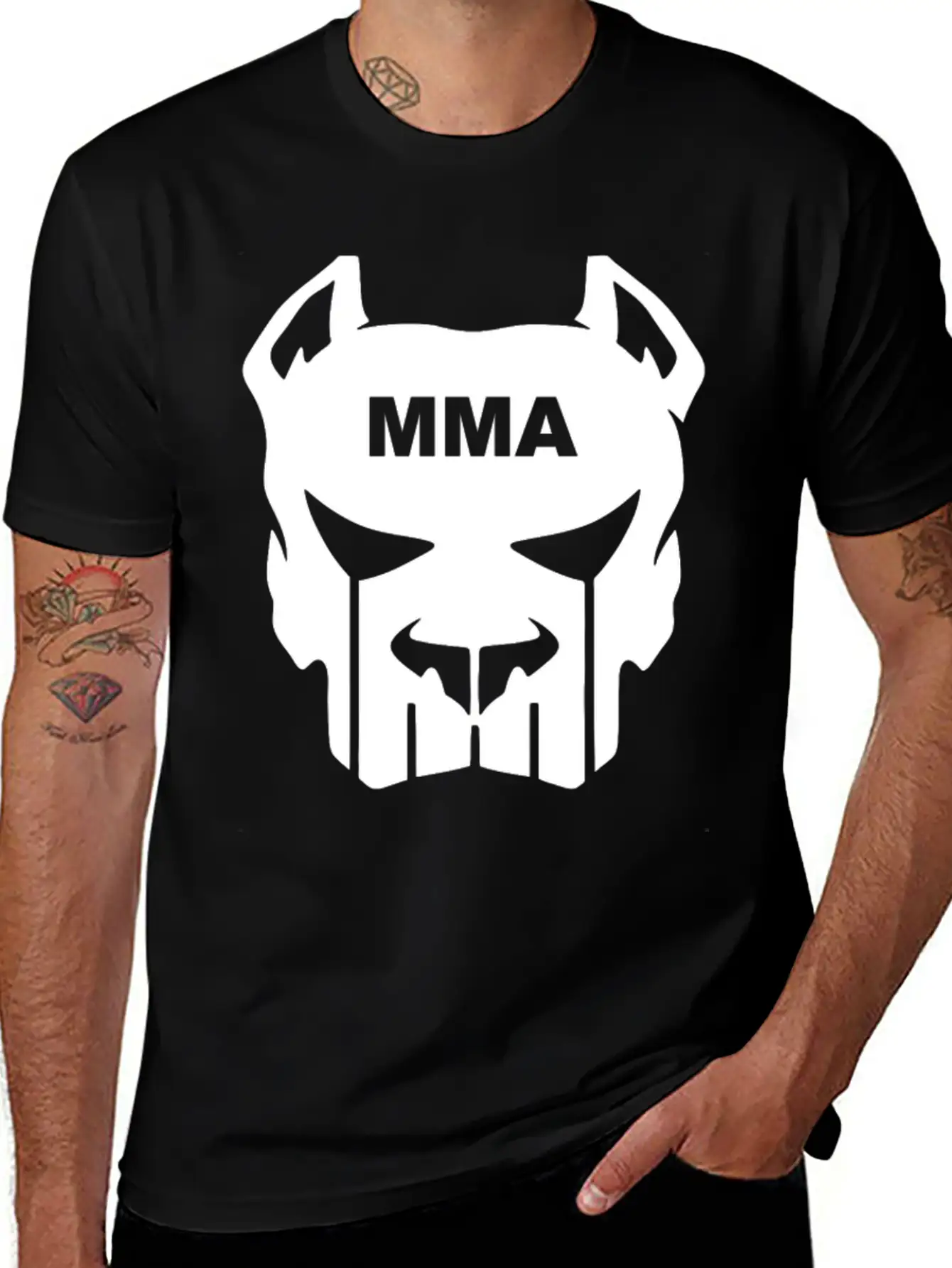 Mma Dog Breathable Soft Cotton T-Shirt – Timeless Casual Look