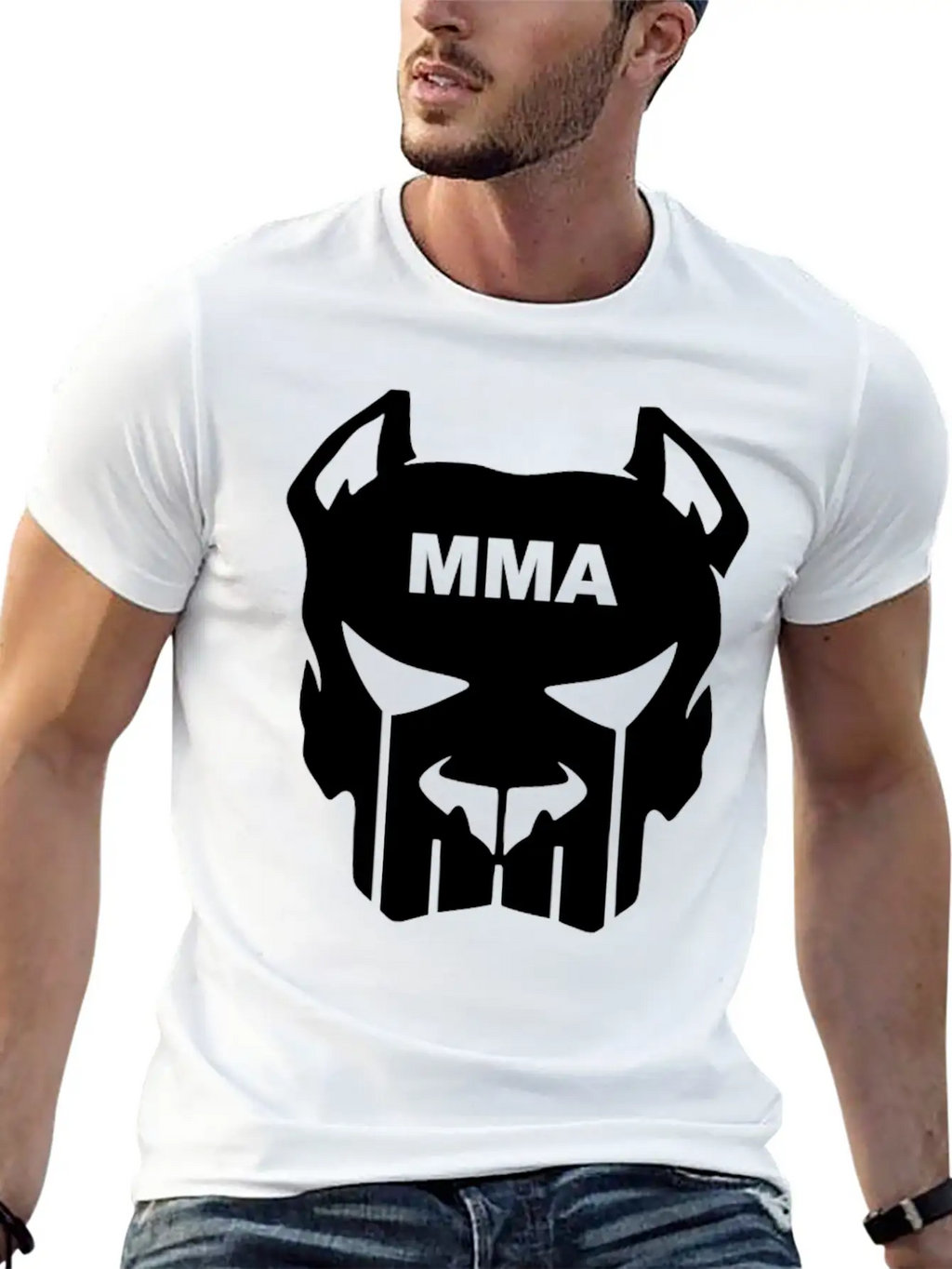 Mma Dog Breathable Soft Cotton T-Shirt – Timeless Casual Look
