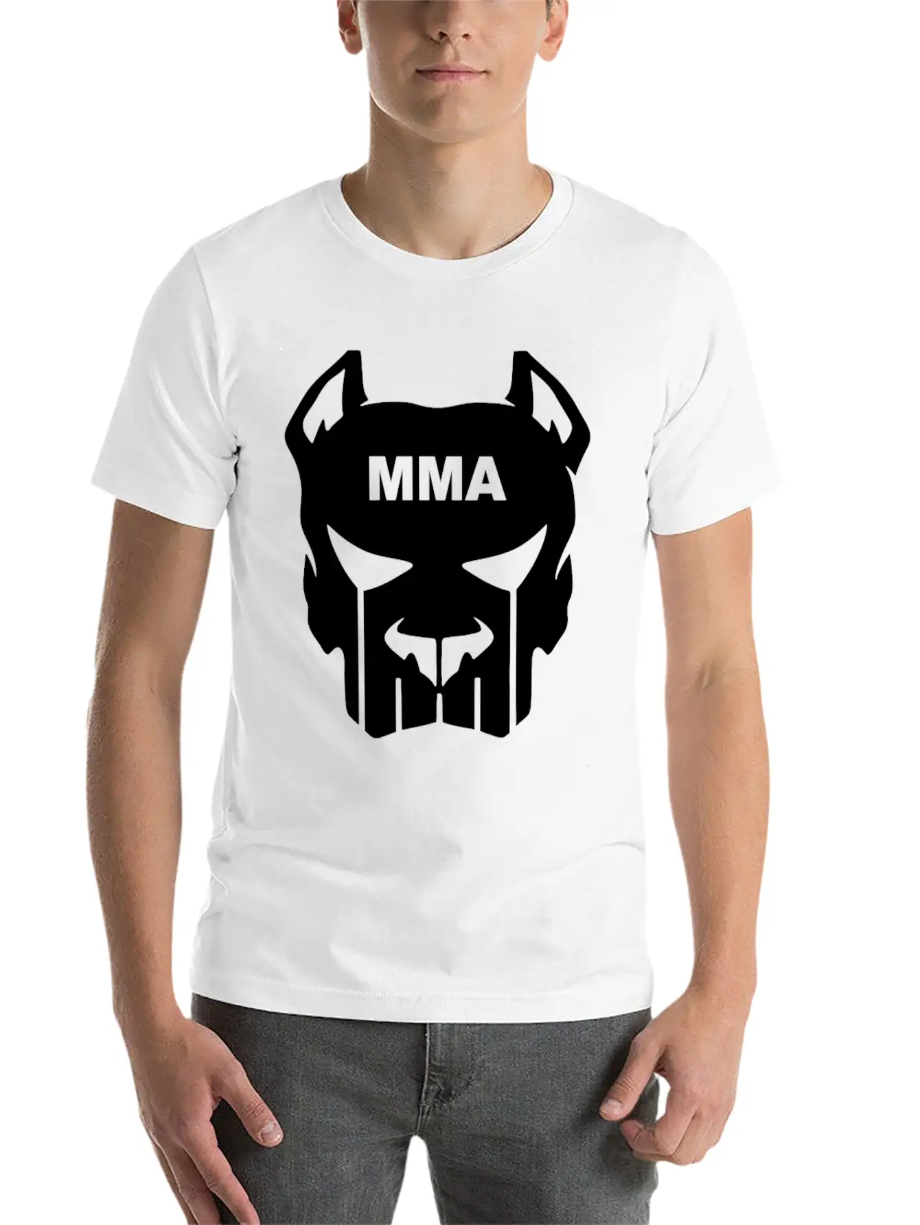 Mma Dog Breathable Soft Cotton T-Shirt – Timeless Casual Look