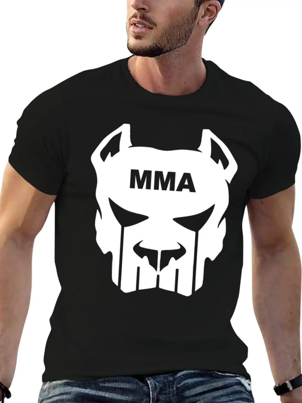 Mma Dog Breathable Soft Cotton T-Shirt – Timeless Casual Look