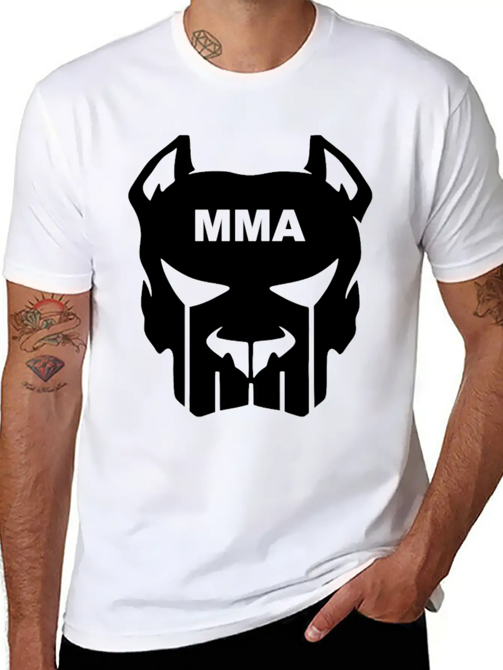Mma Dog Breathable Soft Cotton T-Shirt – Timeless Casual Look
