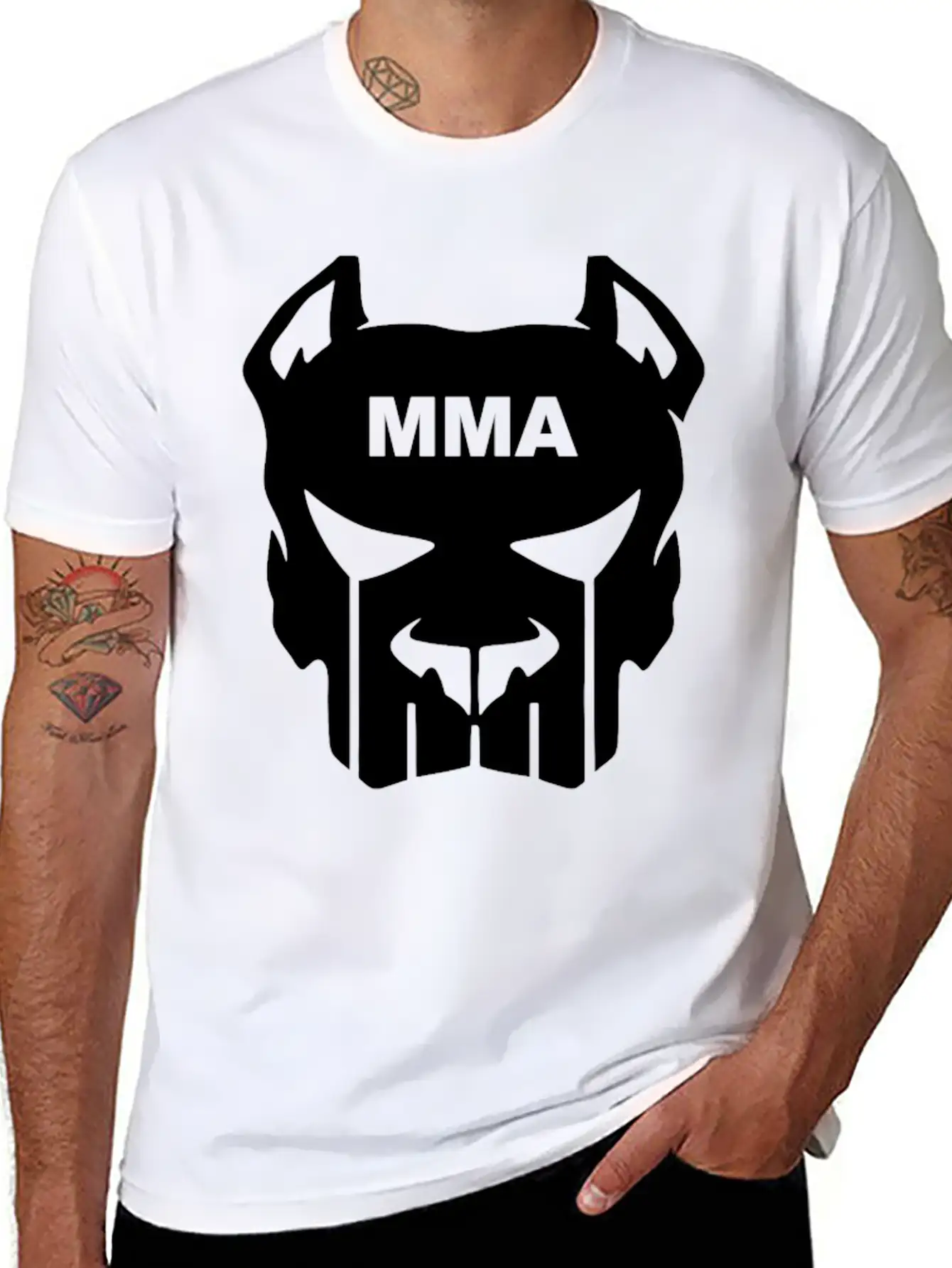 Mma Dog Breathable Soft Cotton T-Shirt – Timeless Casual Look