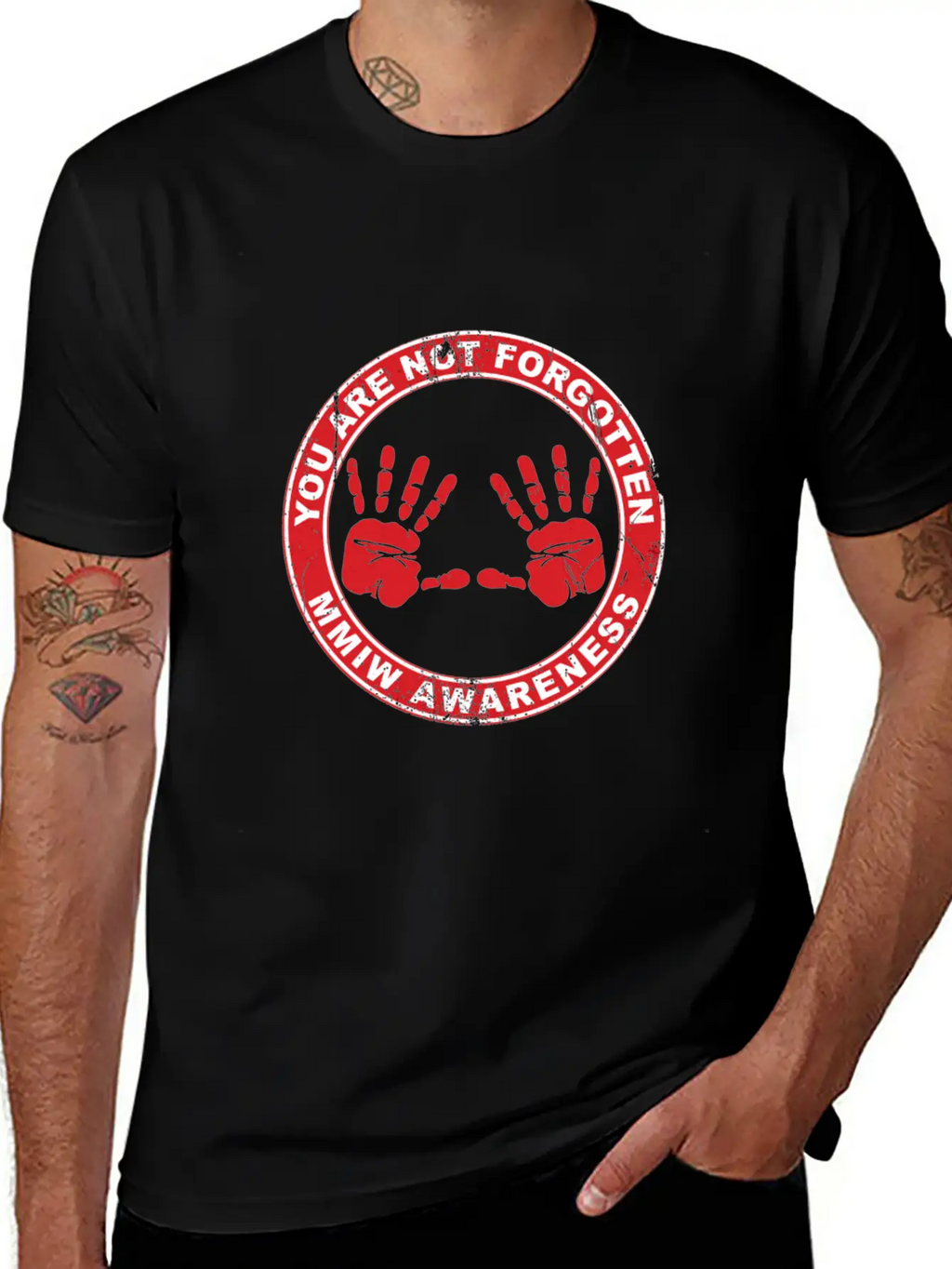 Mmiw Clothing Missing Murdered Indigenous Women Aw Breathable Graphic T-Shirt – Perfect For Casual Days