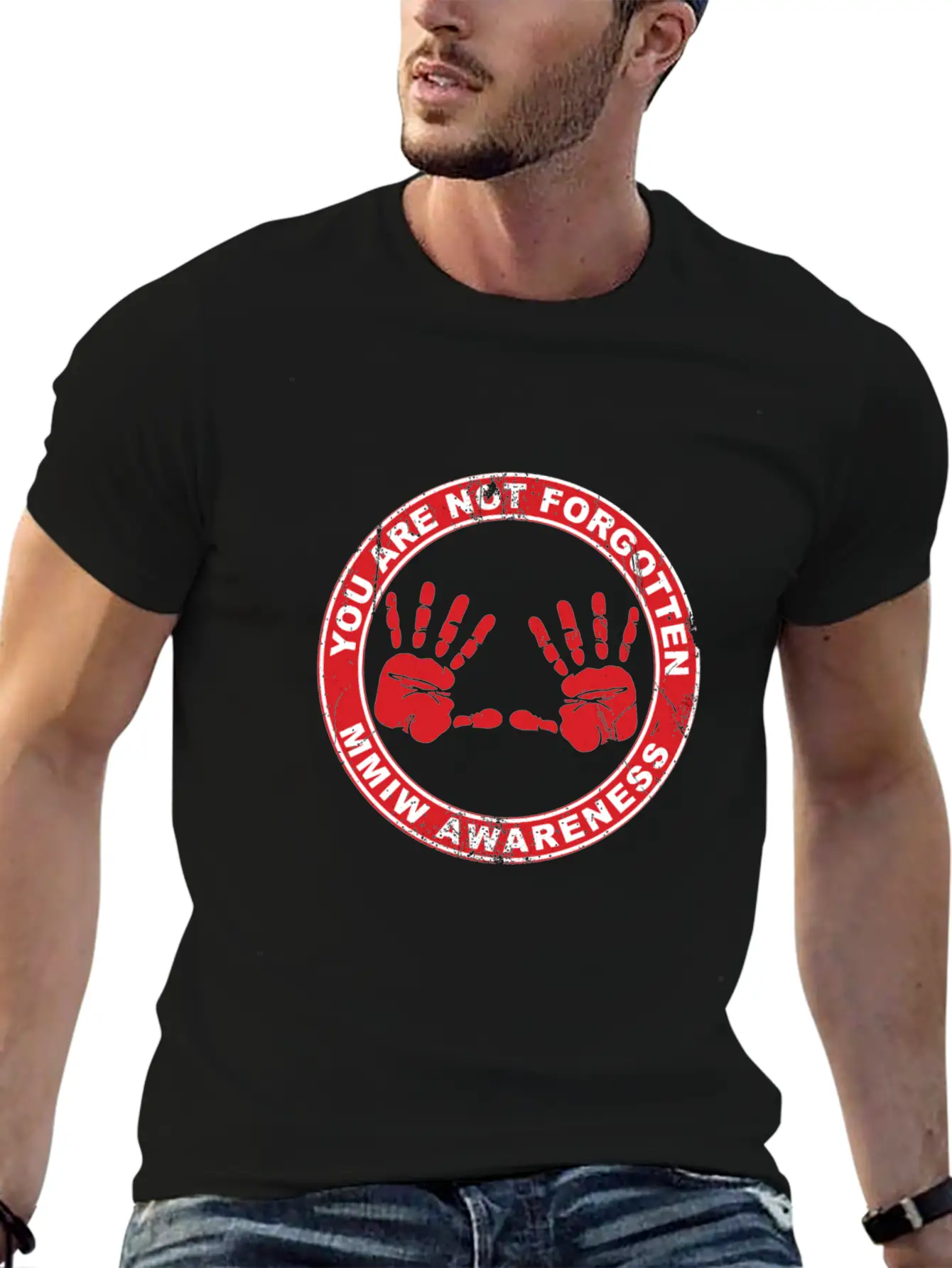 Mmiw Clothing Missing Murdered Indigenous Women Aw Breathable Graphic T-Shirt – Perfect For Casual Days