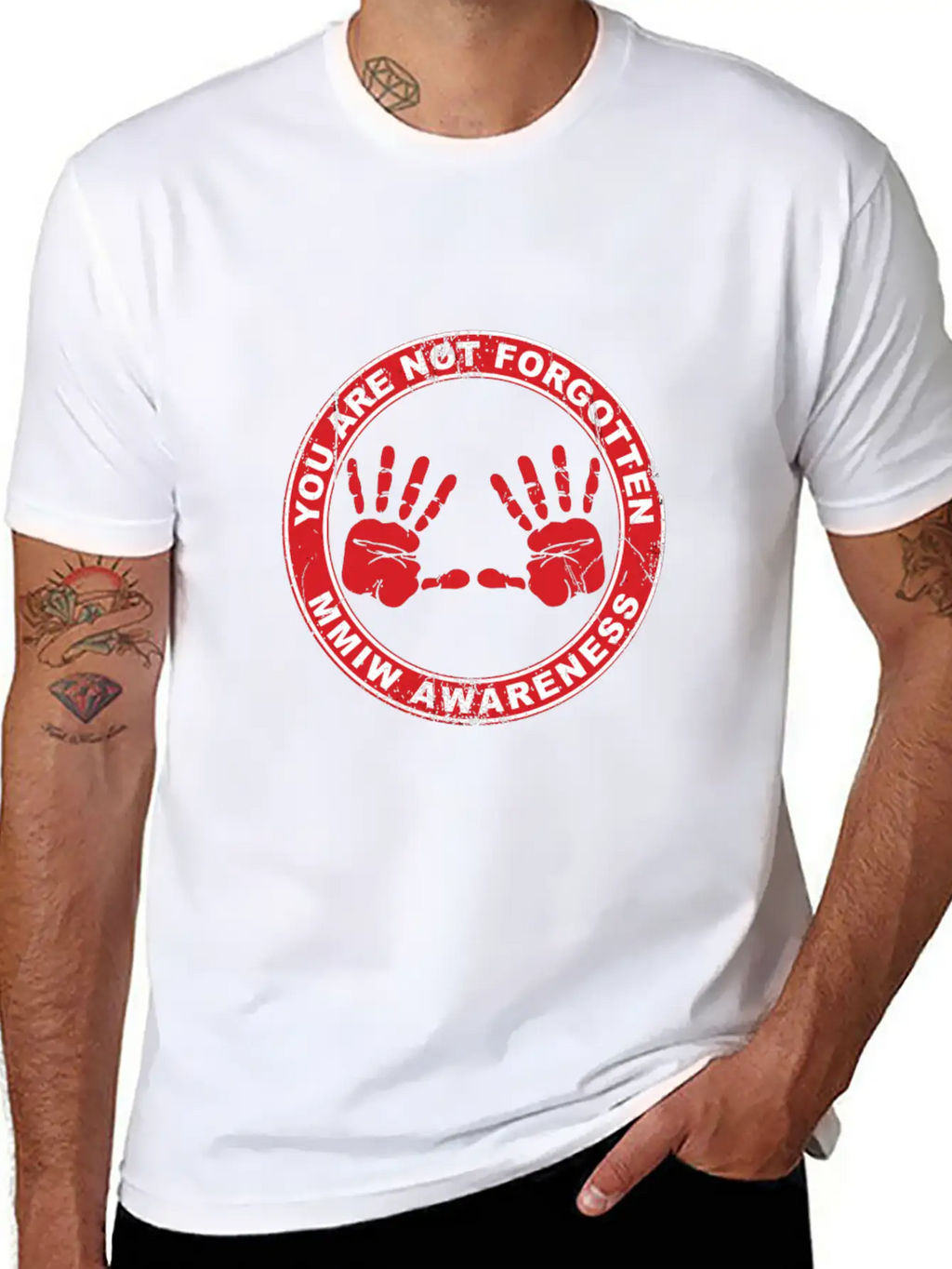 Mmiw Clothing Missing Murdered Indigenous Women Aw Breathable Graphic T-Shirt – Perfect For Casual Days