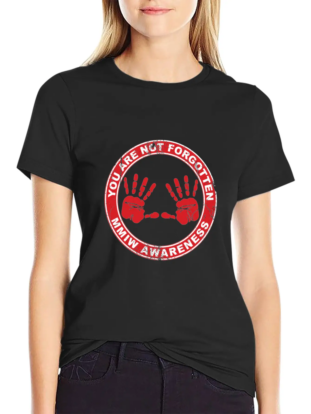 Mmiw Clothing Missing Murdered Indigenous Women Aw Breathable Graphic T-Shirt – Perfect For Casual Days