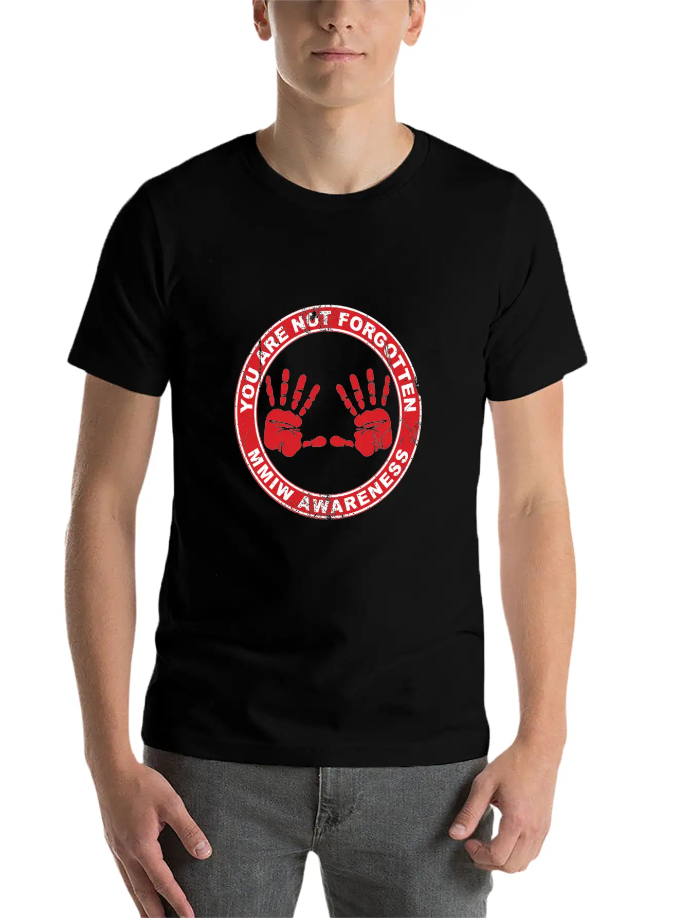 Mmiw Clothing Missing Murdered Indigenous Women Aw Breathable Graphic T-Shirt – Perfect For Casual Days