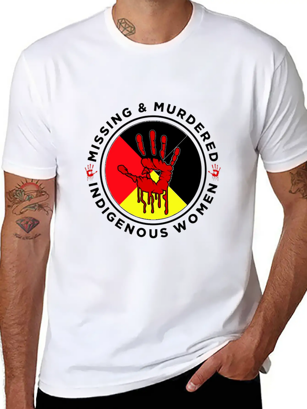 Mmiw Missing & Murdered Indigenous Women Medicine Breathable Soft Cotton T-Shirt – Timeless Casual Look