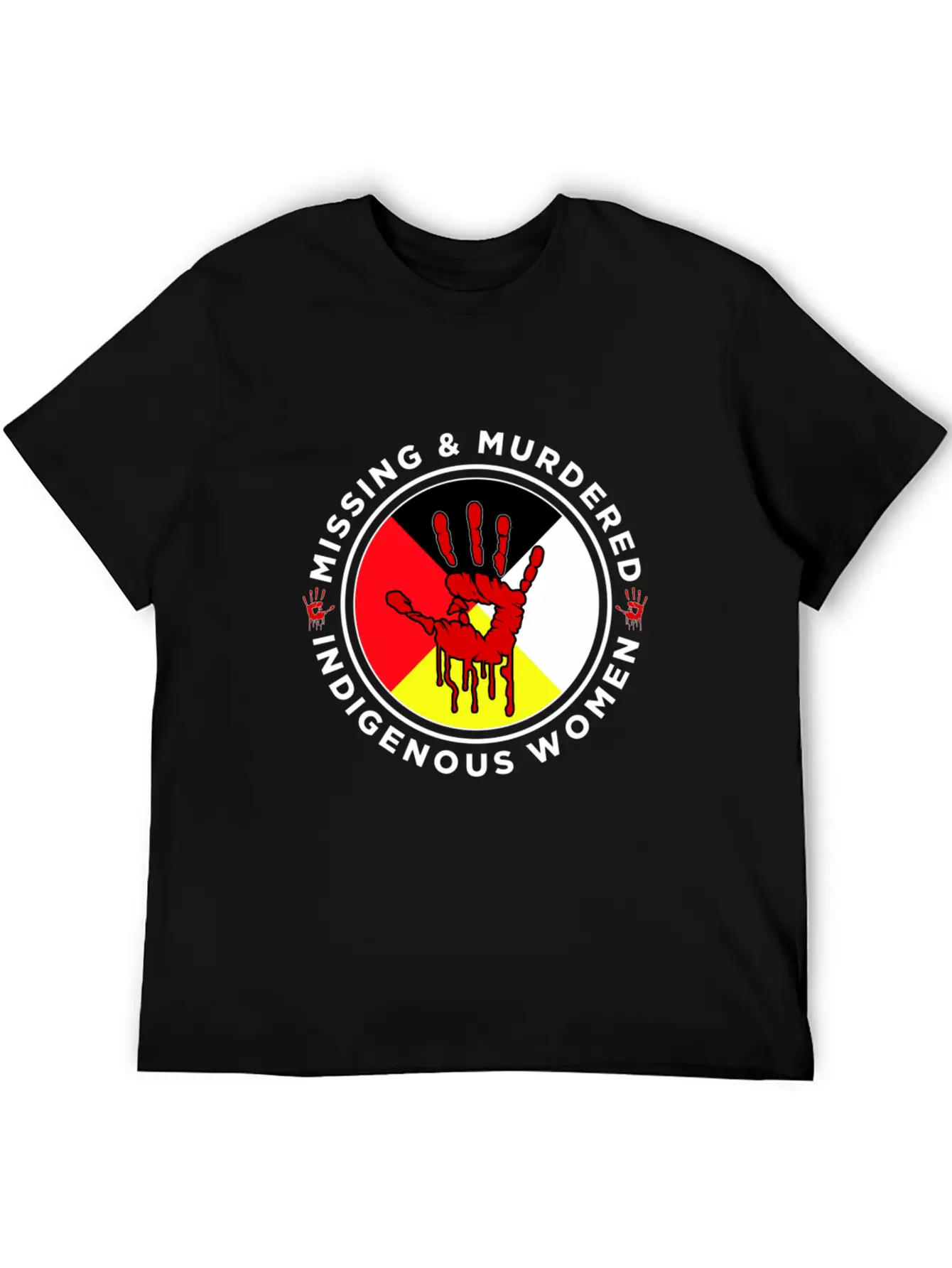 Mmiw Missing & Murdered Indigenous Women Medicine Breathable Soft Cotton T-Shirt – Timeless Casual Look