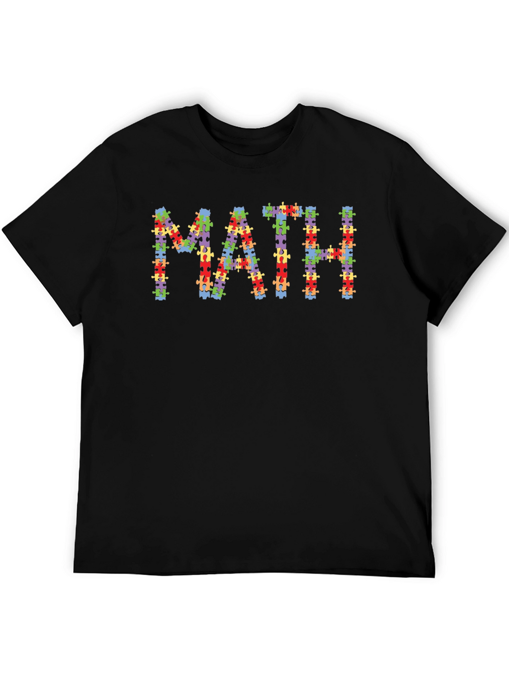 Math Puzzle Piece Graphic T-Shirt