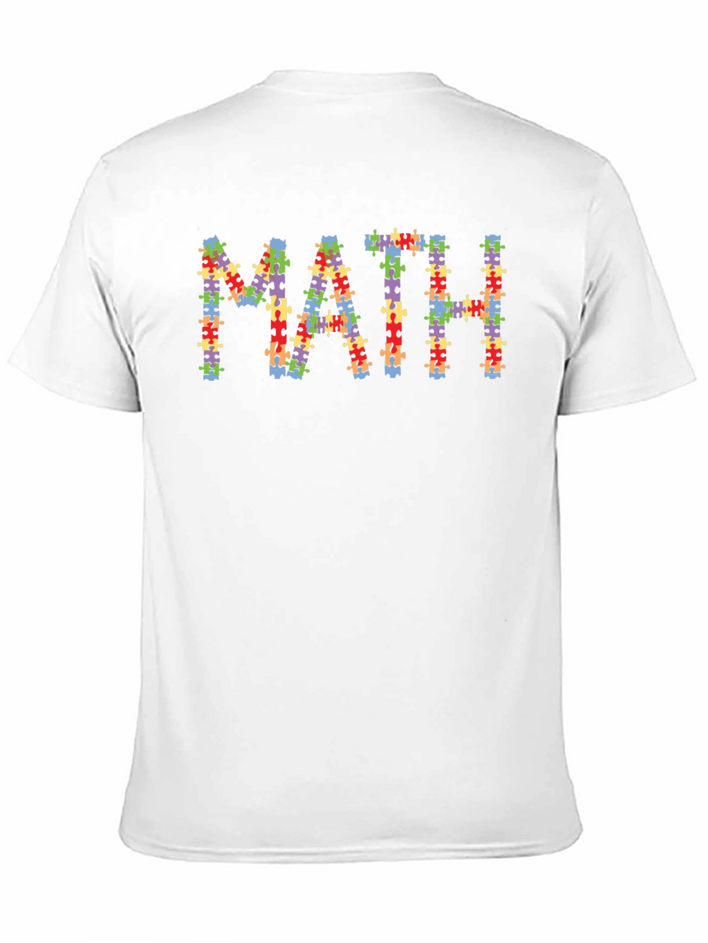 Math Puzzle Piece Graphic T-Shirt