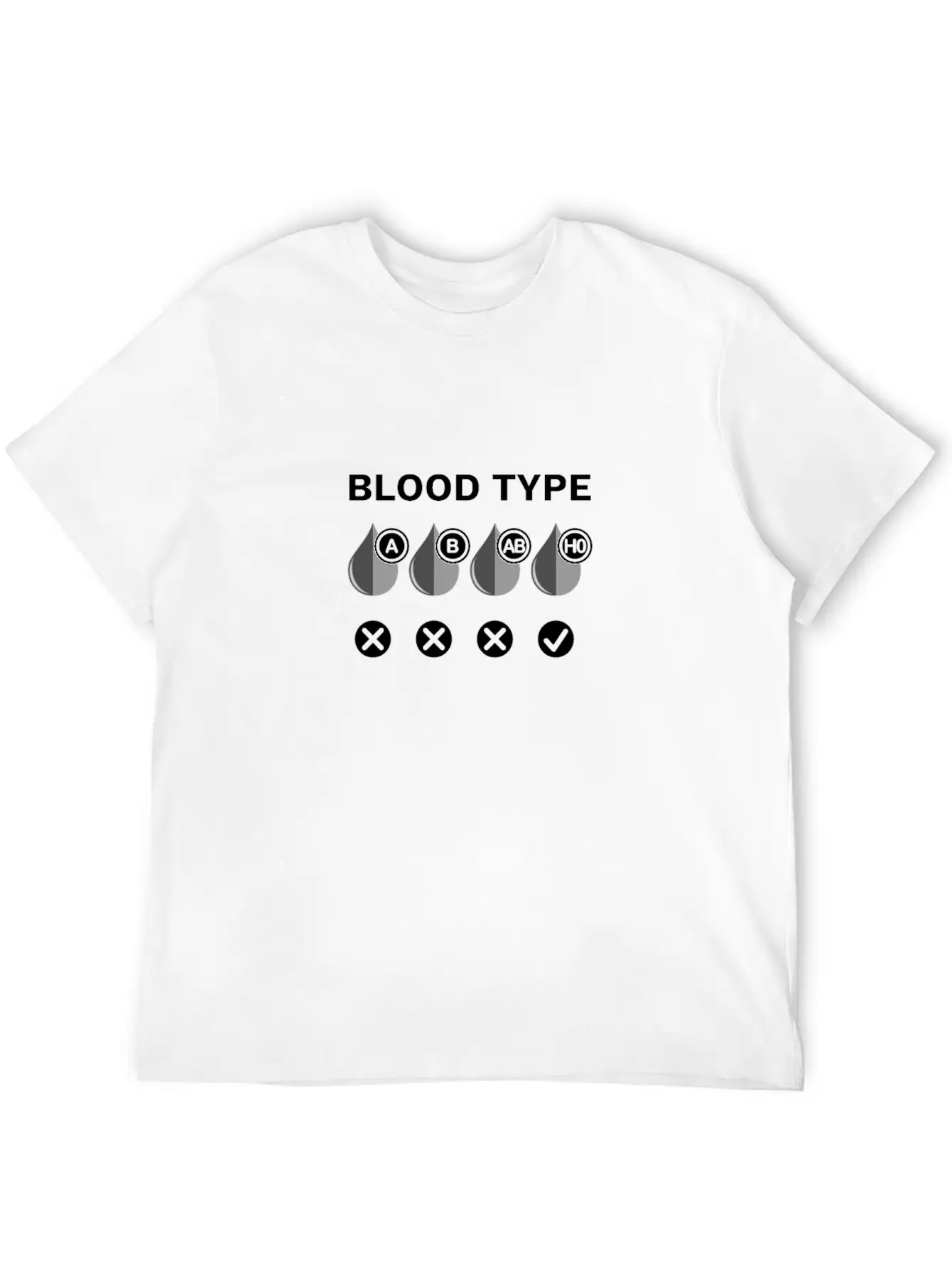 Model Railroad Funny Train Blood Type HO Scale Stylish Everyday T-Shirt – Unisex Basic Cotton Tee