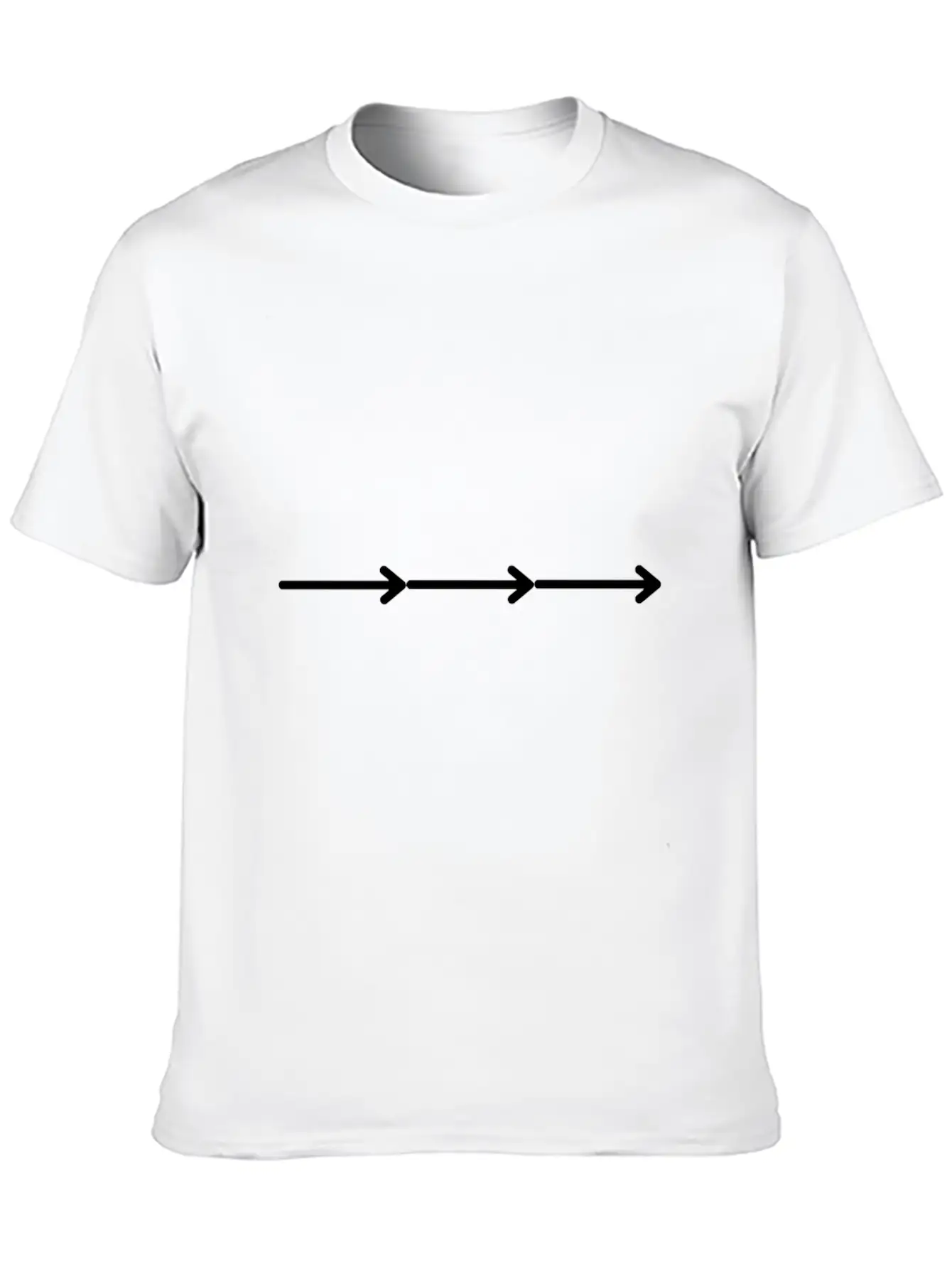 Modern Arrows Basic Graphic T-Shirt – Daily Comfort In Soft Cotton