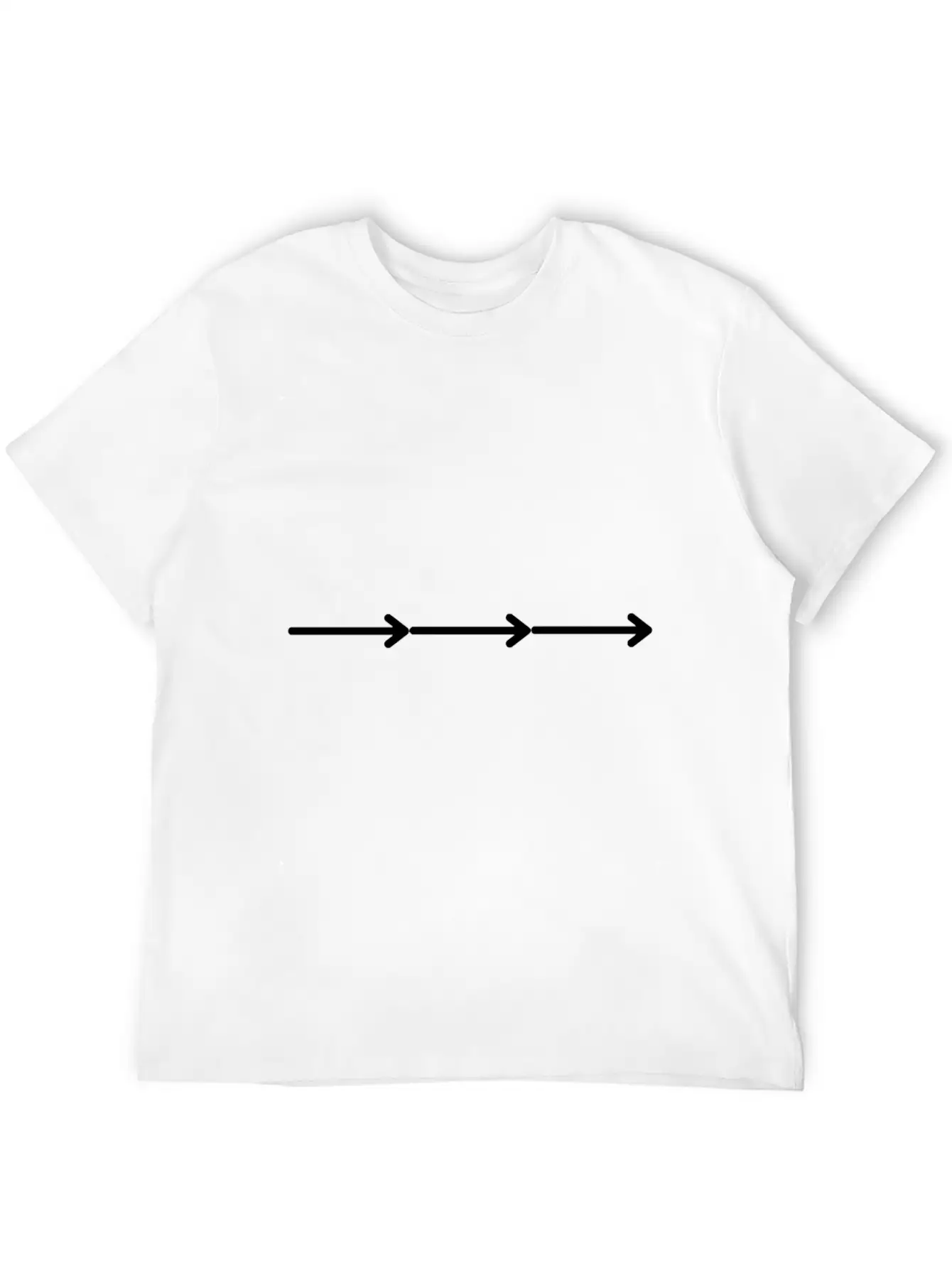Modern Arrows Basic Graphic T-Shirt – Daily Comfort In Soft Cotton