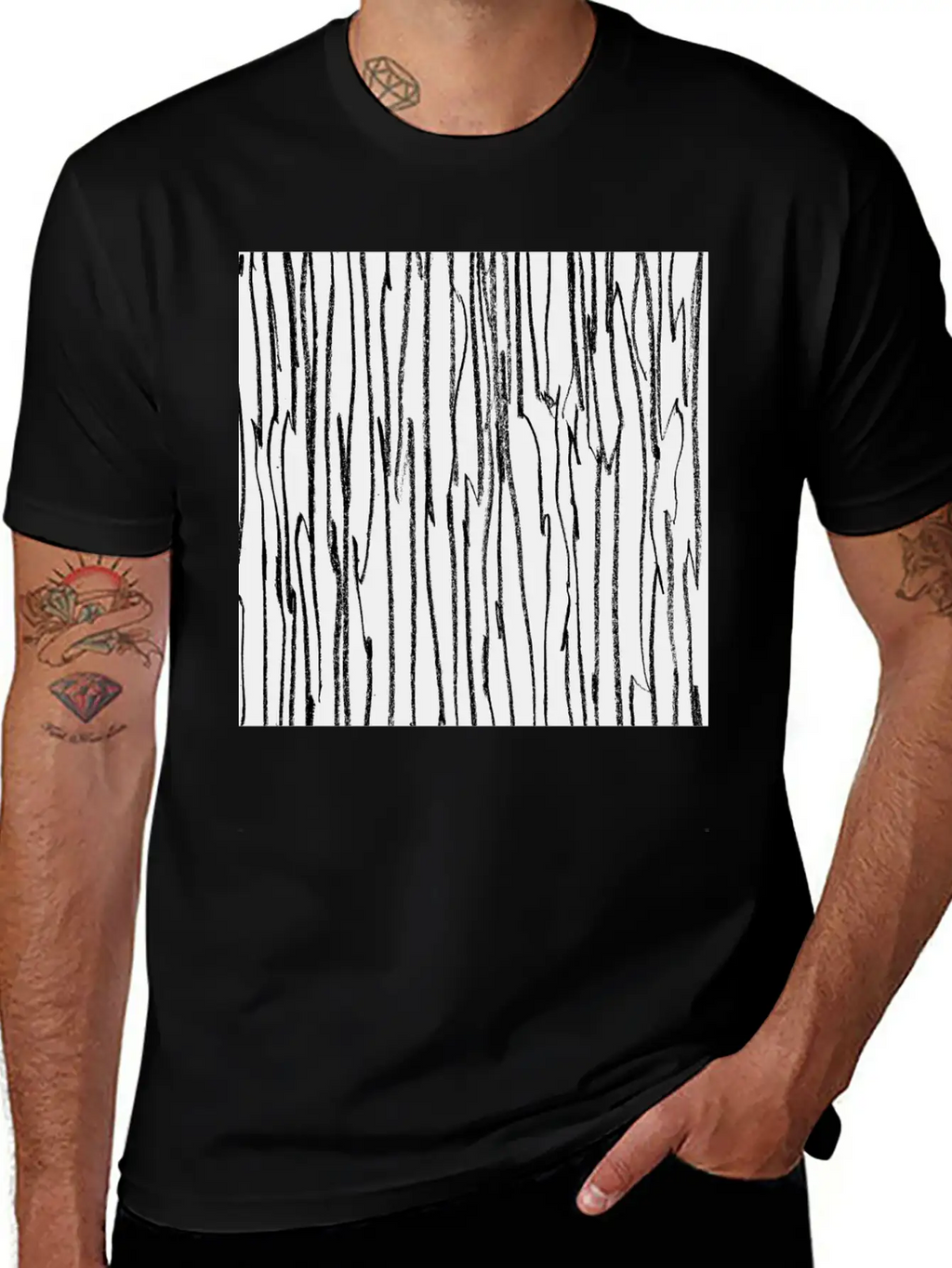 Modern Calligraphy Design Classic Cotton Tee – Unisex Comfort For Any Season
